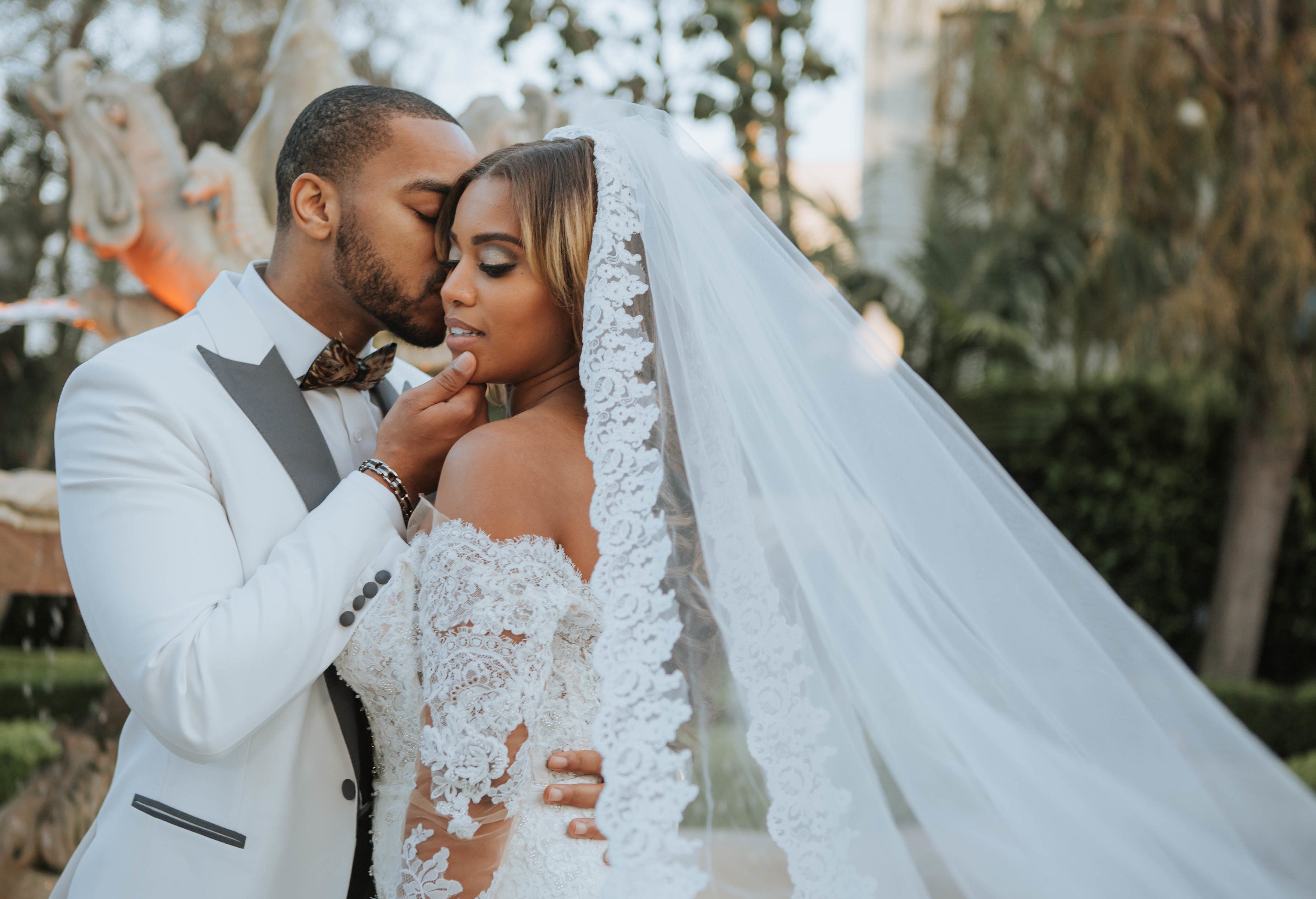 Bridal Bliss: We're Smitten With College Sweethearts Mikáel and Angel's Sweet Love Story
