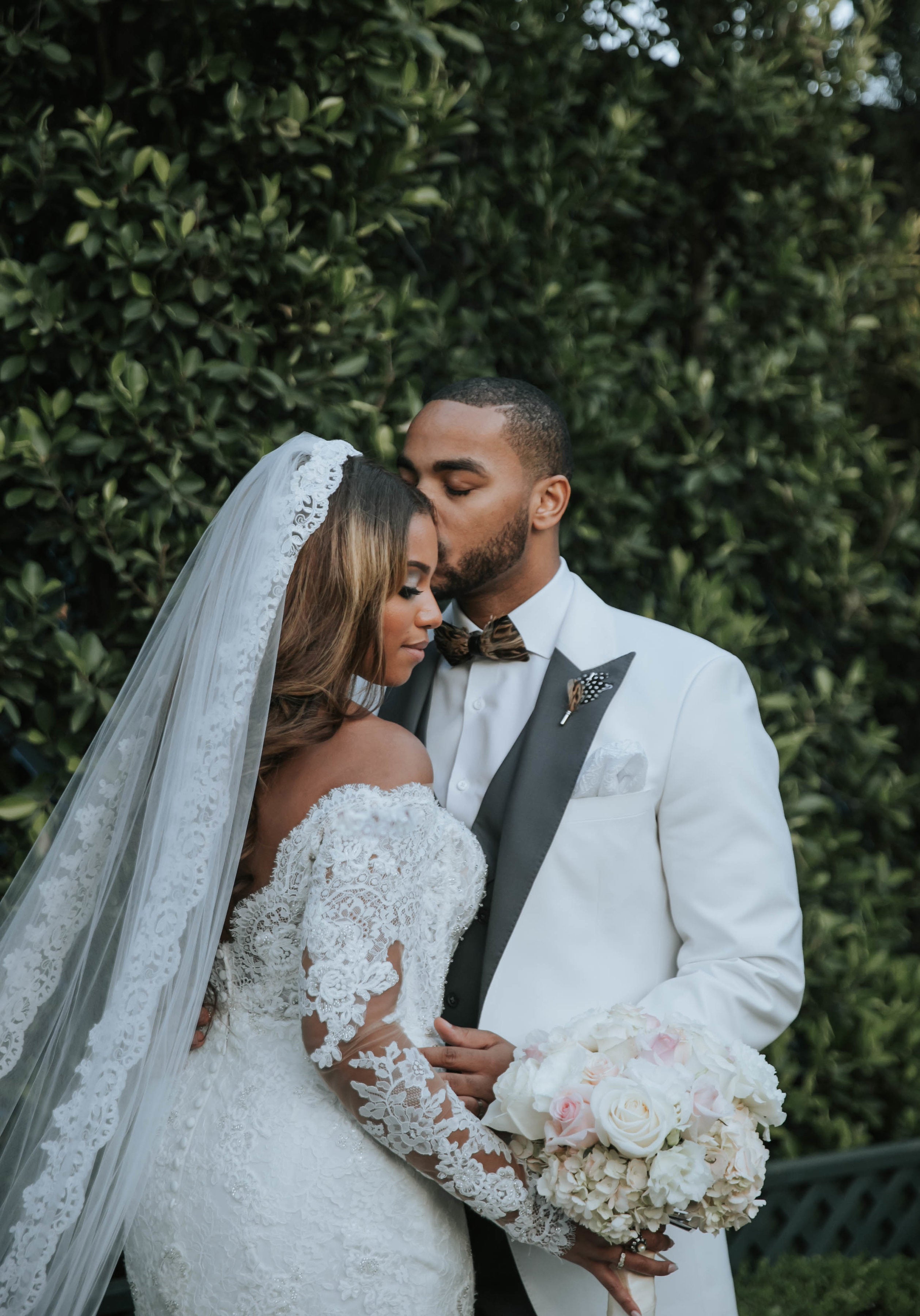 Bridal Bliss: We're Smitten With College Sweethearts Mikáel and Angel's Sweet Love Story
