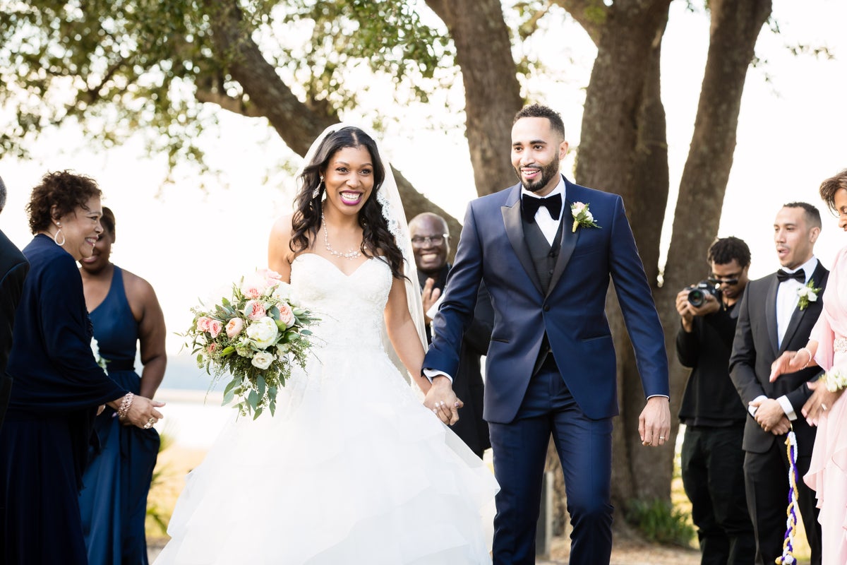 Bridal Bliss: Curtis and Aisha Burke South Carolina Romantic Wedding ...