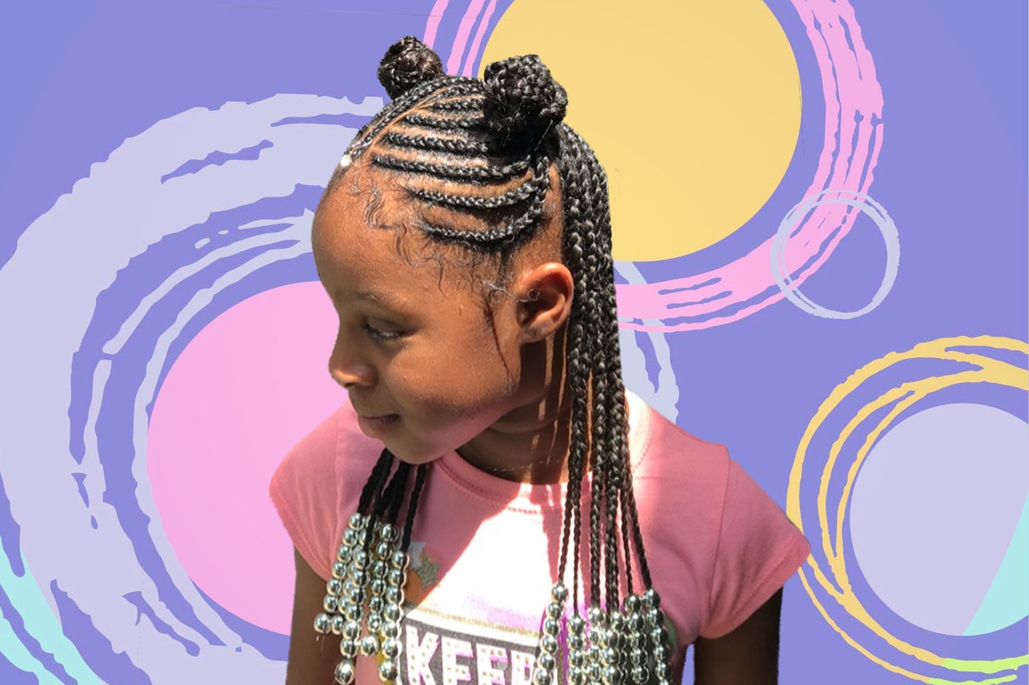 50 Beautiful Kids Braids with Beads Hairstyle Ideas  Braids for kids, Kids  hairstyles, Black kids braids hairstyles