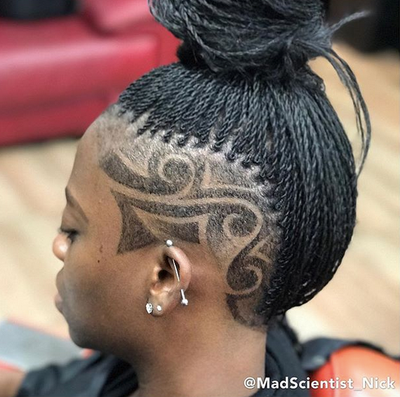 We Found The Best Braid and Loc Undercuts Instagram Has To Offer - Essence