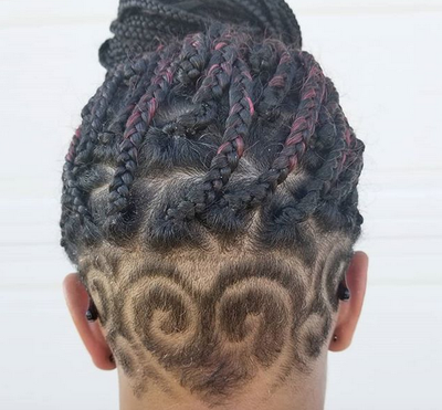 We Found The Best Braid and Loc Undercuts Instagram Has To Offer - Essence