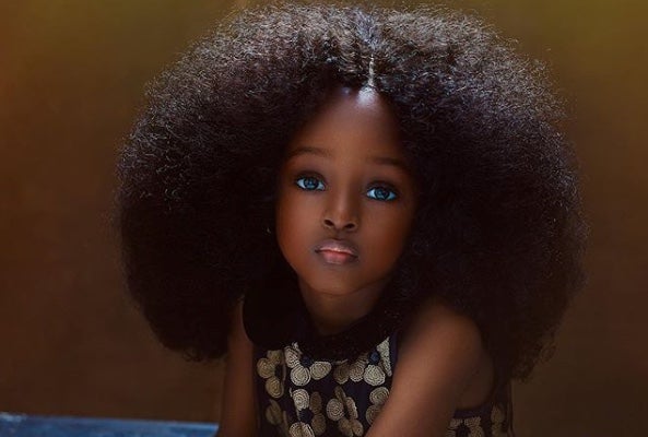 Nigerian 5-Year-Old's Photo Goes Viral, Labeled Most Beautiful