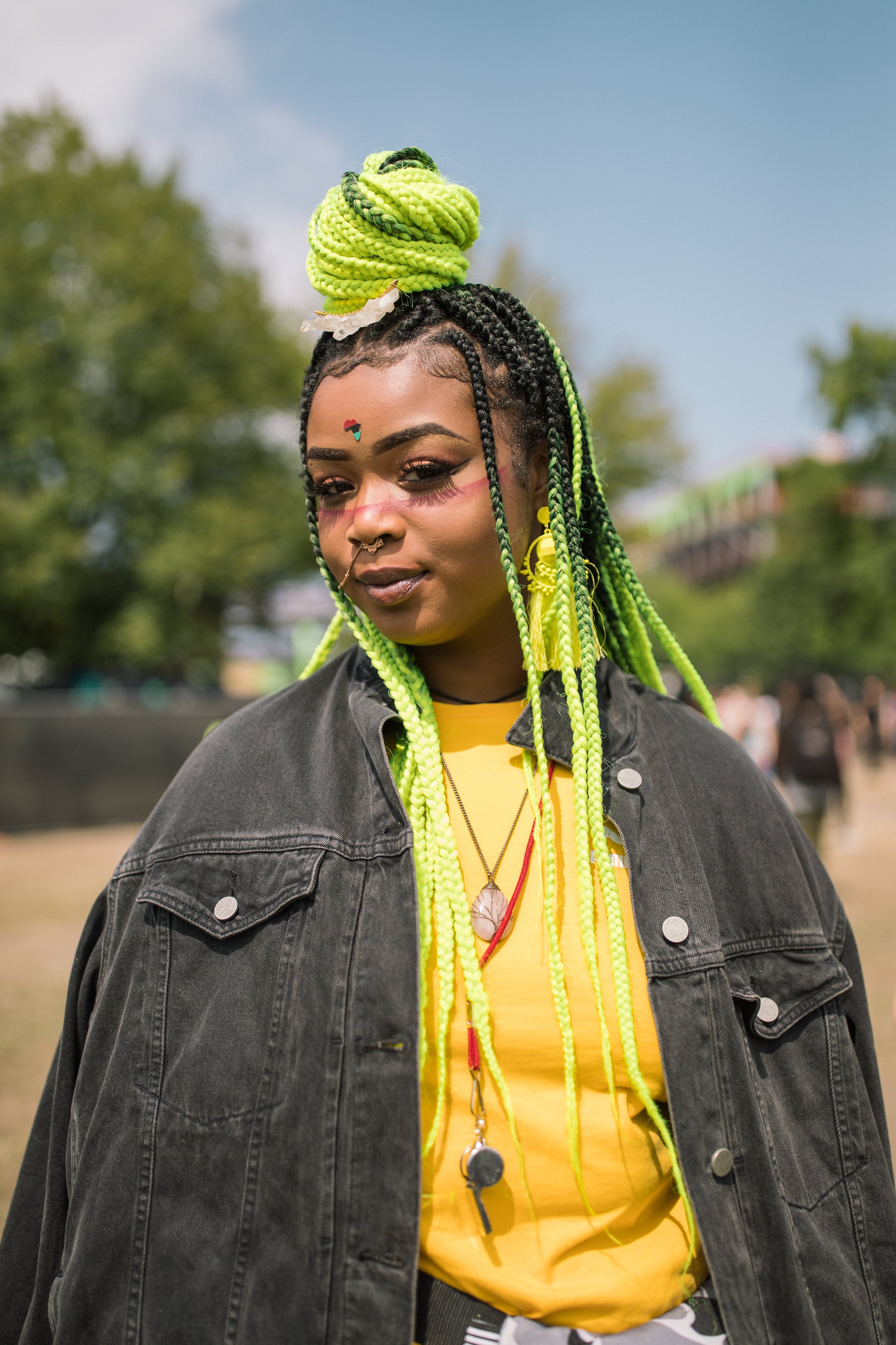 See The Beautiful Black Women and Men Of 2018 AFROPUNK