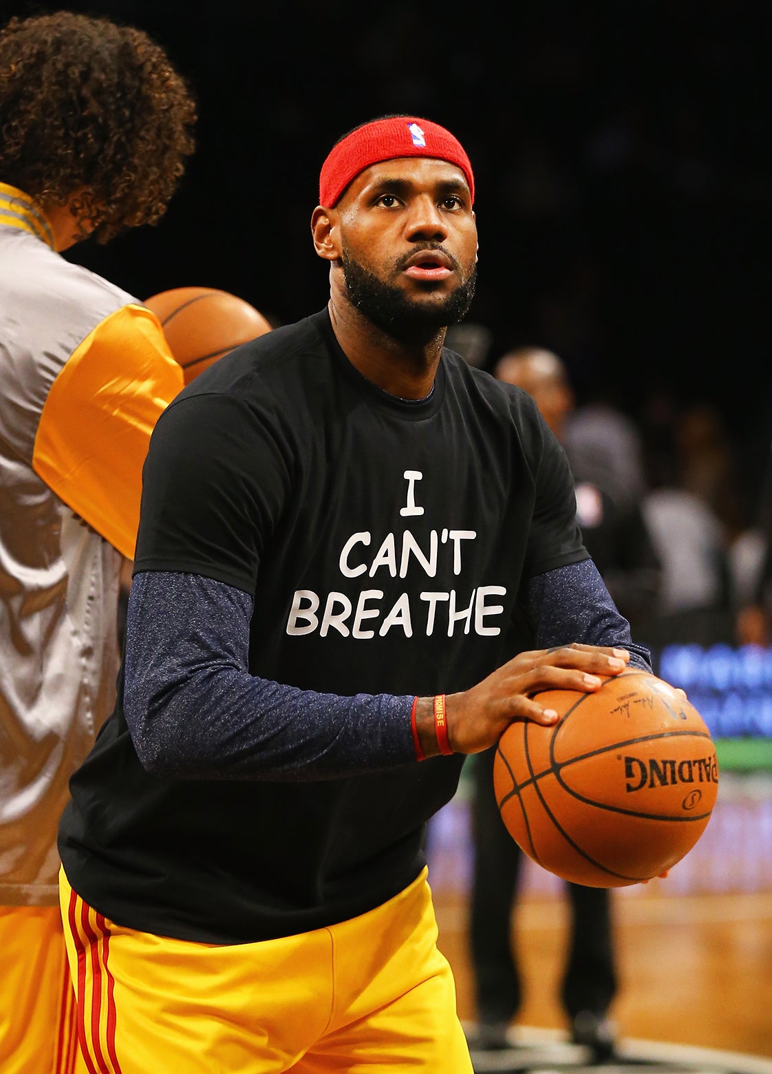 LeBron James: NBA Player Wears 'I Can't Breathe' Shirt During Warm-Ups