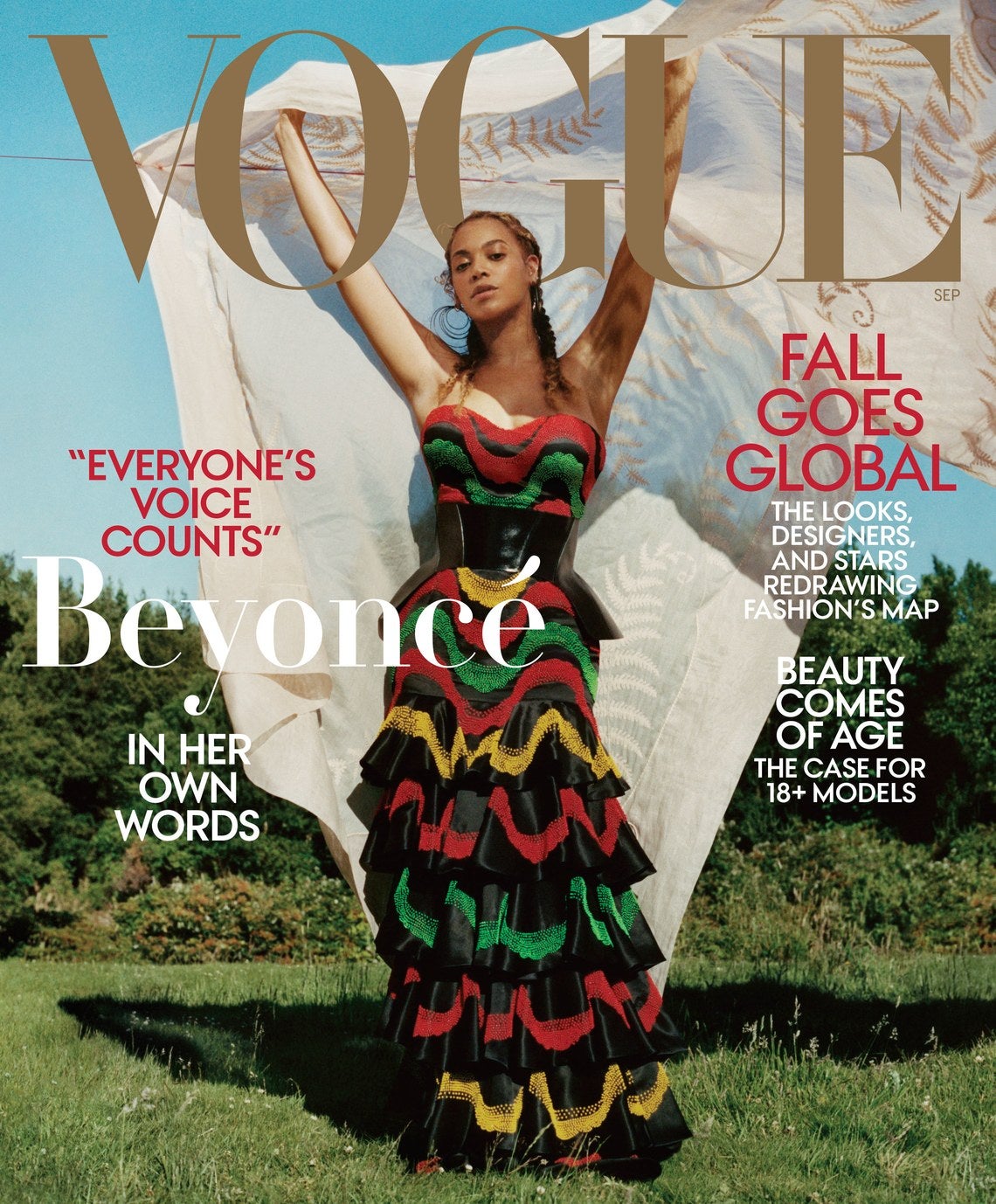 Beyoncé Takes Us Behind The Scenes Of Her 'Vogue' Cover Shoot
