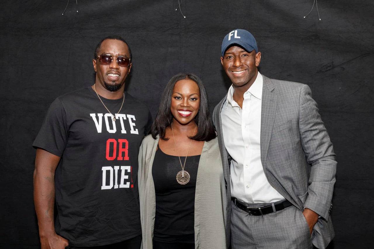 Sean 'Diddy' Combs Throws Star-Studded Pep Rally For Andrew ...