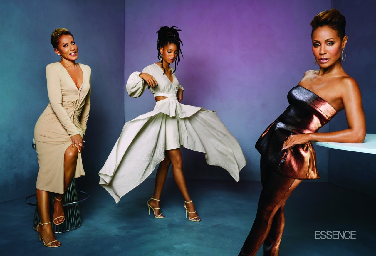 How Jada Pinkett Smith, Willow Smith And Adrienne Banfield-Norris ...