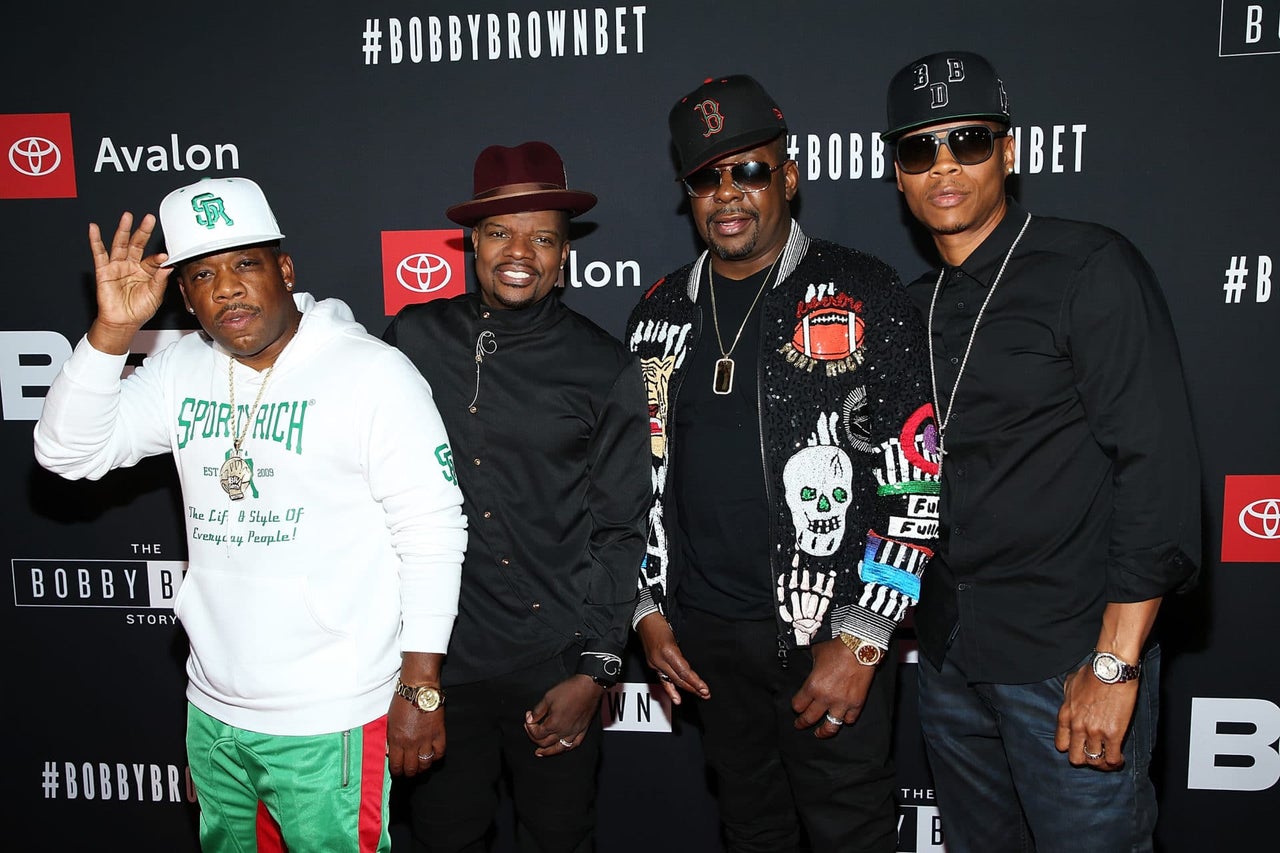 The New Edition Fellas and Their Wives Helped Bobby Brown Bring In His ...