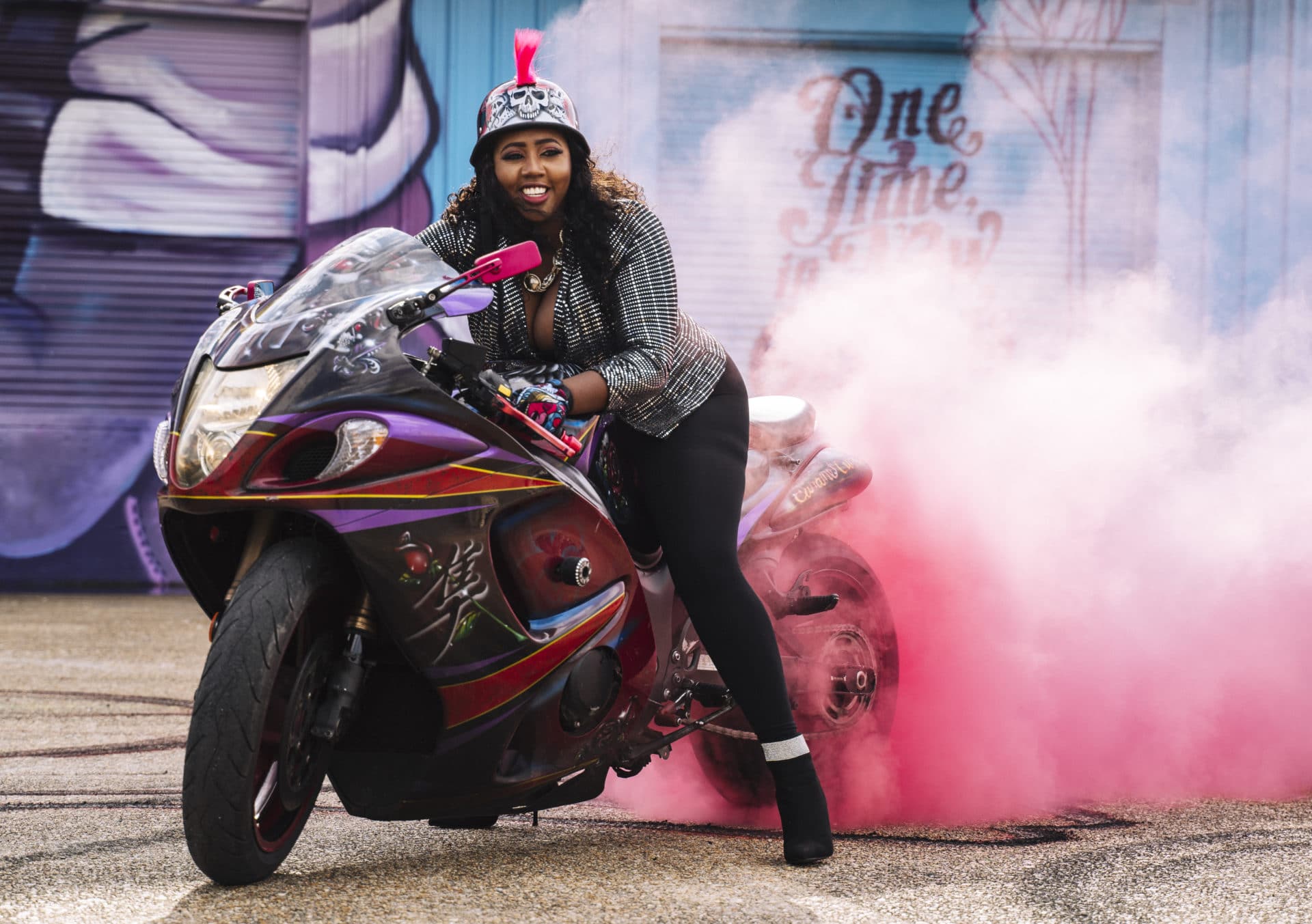 Meet The Caramel Curves: New Orleans' All-Black Female Biker Club