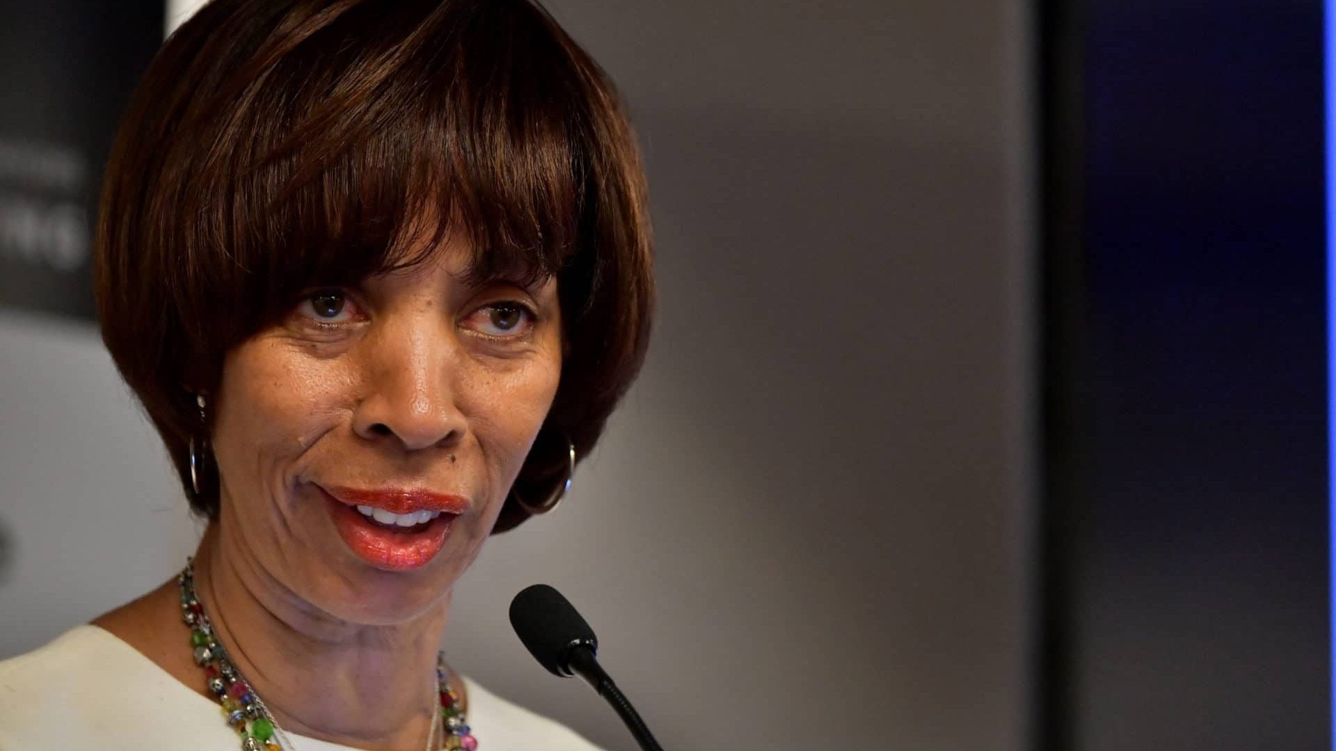 Baltimore Mayor Catherine Pugh Is Focused On The Job At Hand.