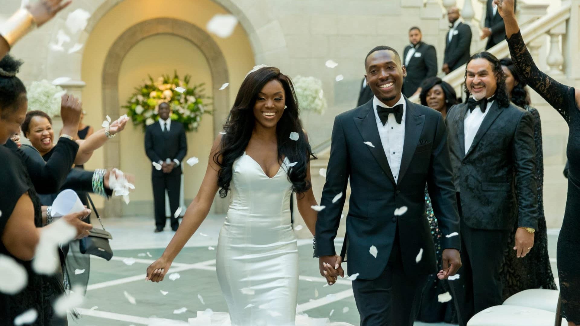 Bridal Bliss: Sydnisha and Johnathan's Black-Tie Wedding Was A Work Of Art