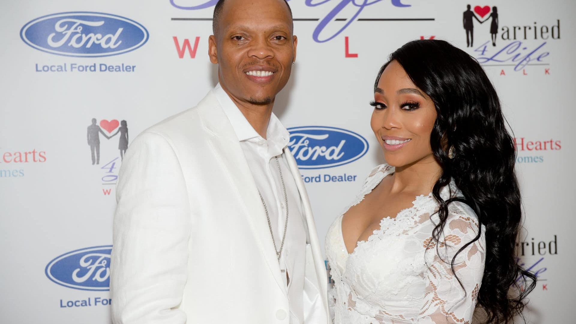 Shamari and Ronnie DeVoe Encourage Couples To Stay United During the Annual 'Married 4 Life Walk' In Atlanta