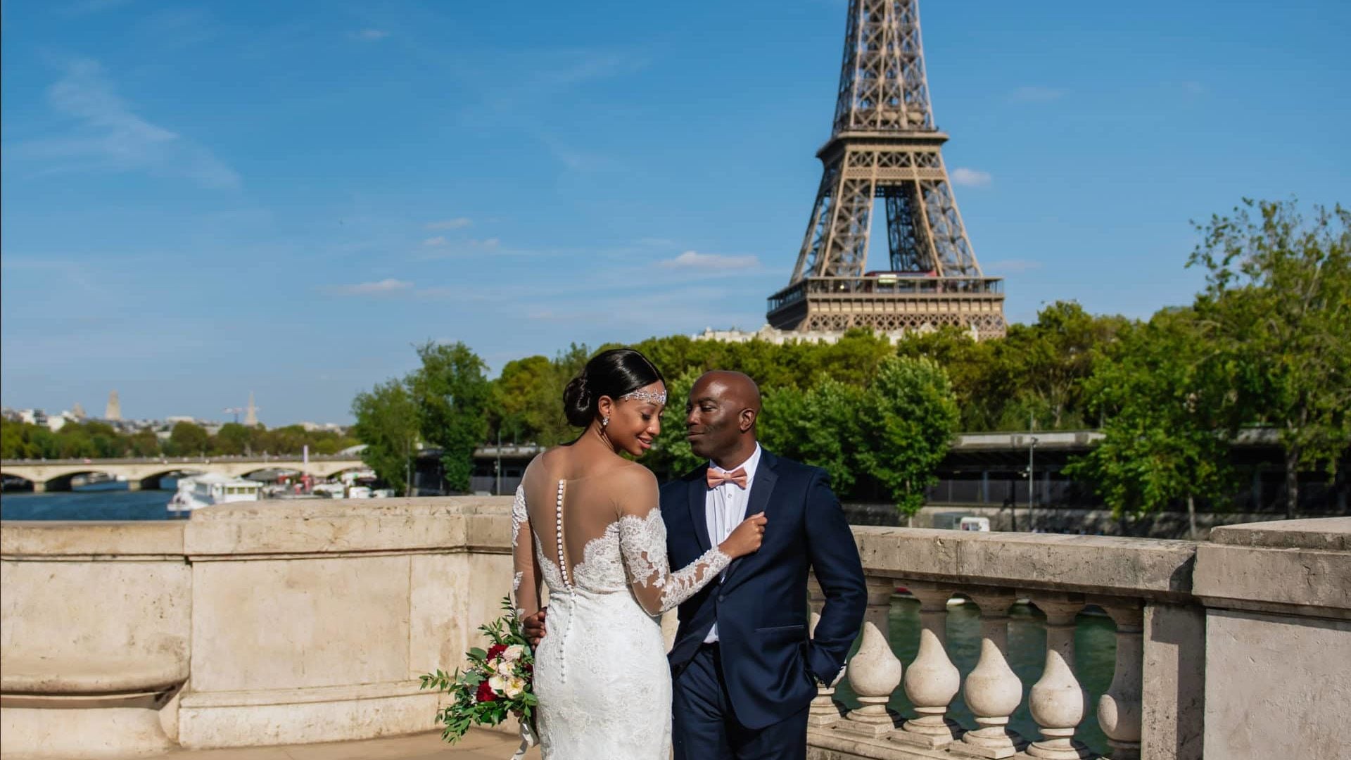 Bridal Bliss: Lena and Adrian's Parisian Wedding Wins The Day