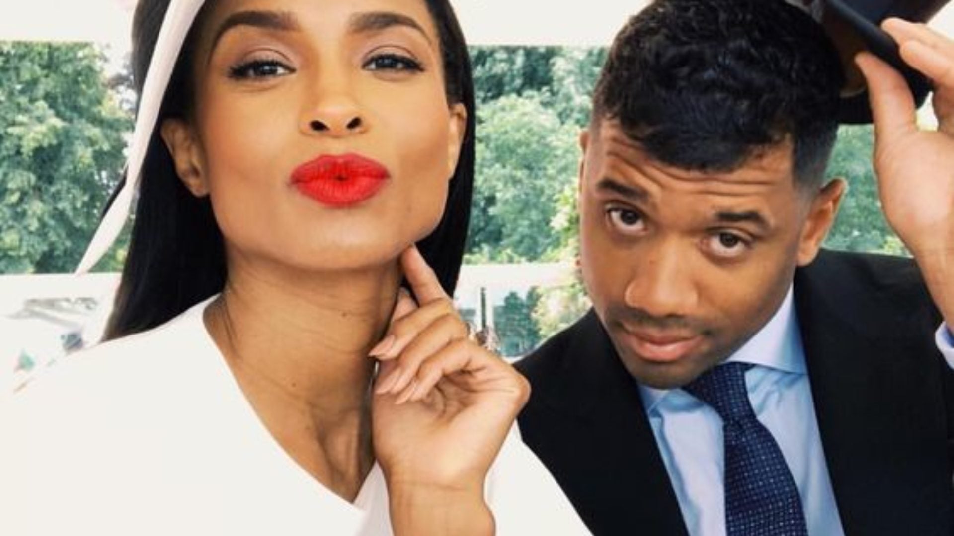 MUST SEE: Ciara Braids Russell Wilson's Hair For Easter
