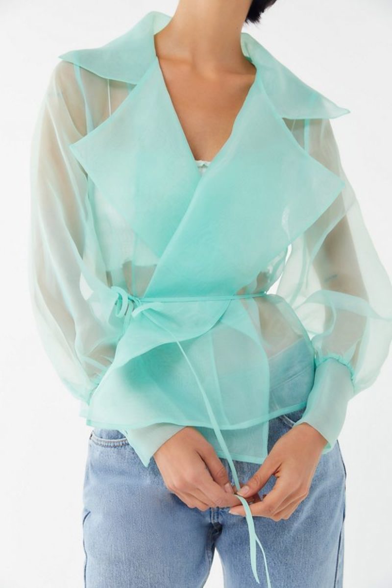 Sheer Joy These 11 Organza Blouses Will Get You Ready For Sunny Days Essence