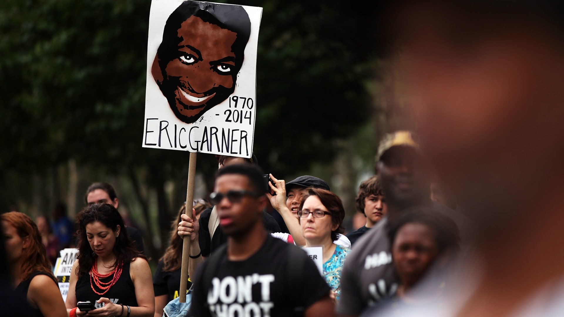 Protesters Interrupt Democratic Debate Demanding Justice For Eric Garner