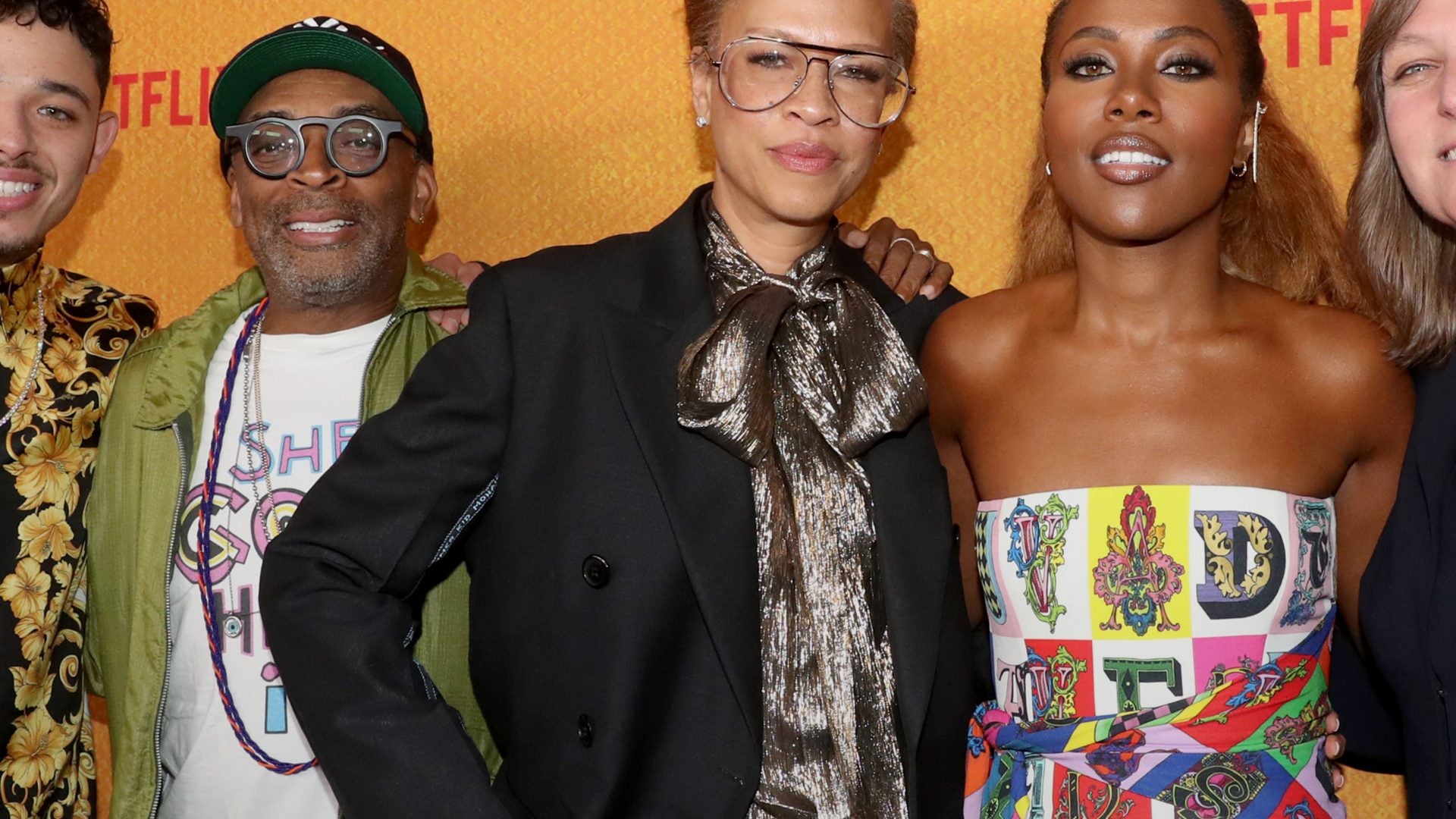 Spike Lee, Tonya Lewis Lee, DeWanda Wise, And More Celebs Out And About