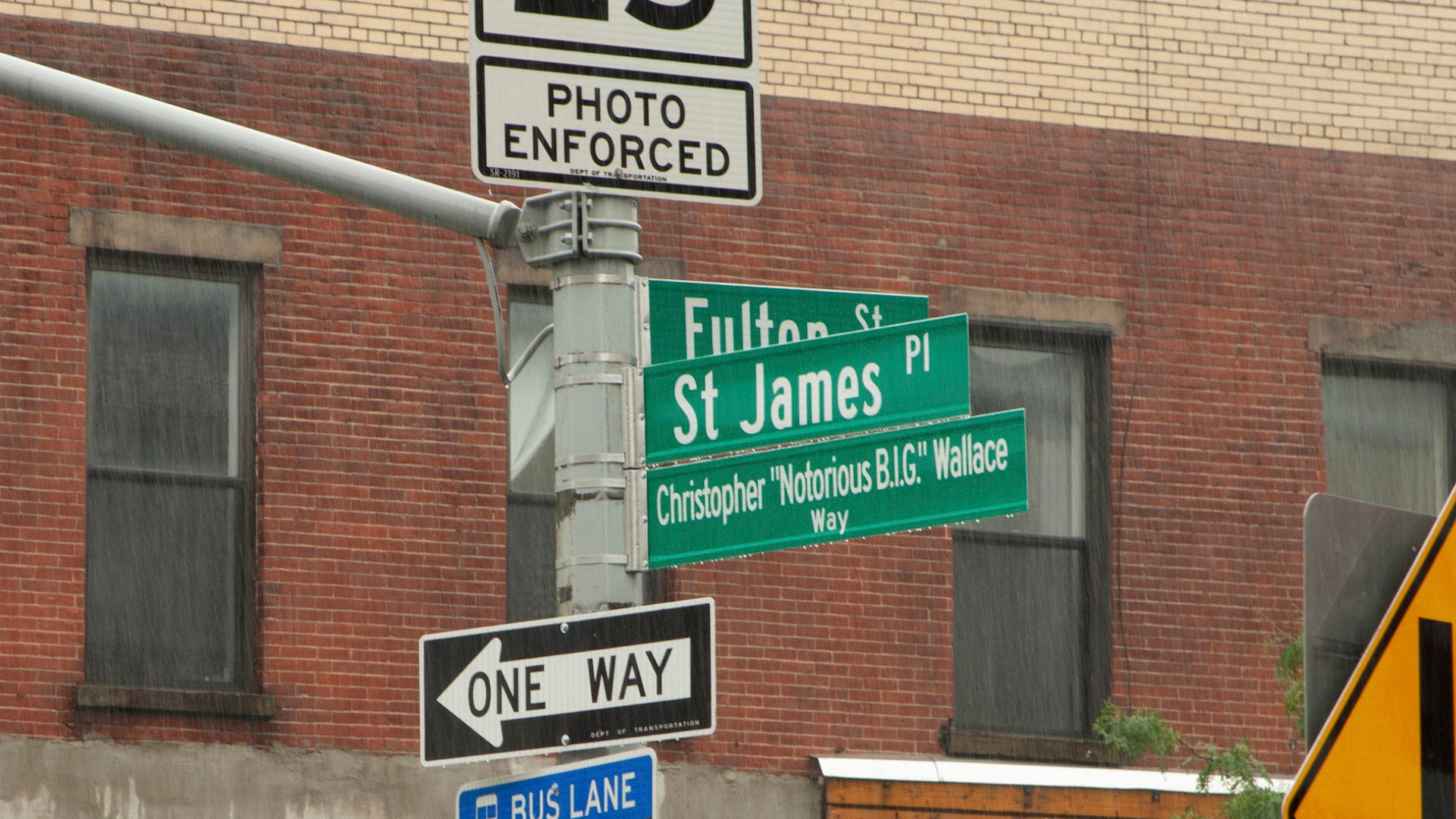 Brooklyn Comes Out In The Rain To See Notorious B.IG. Get Street Named After Him