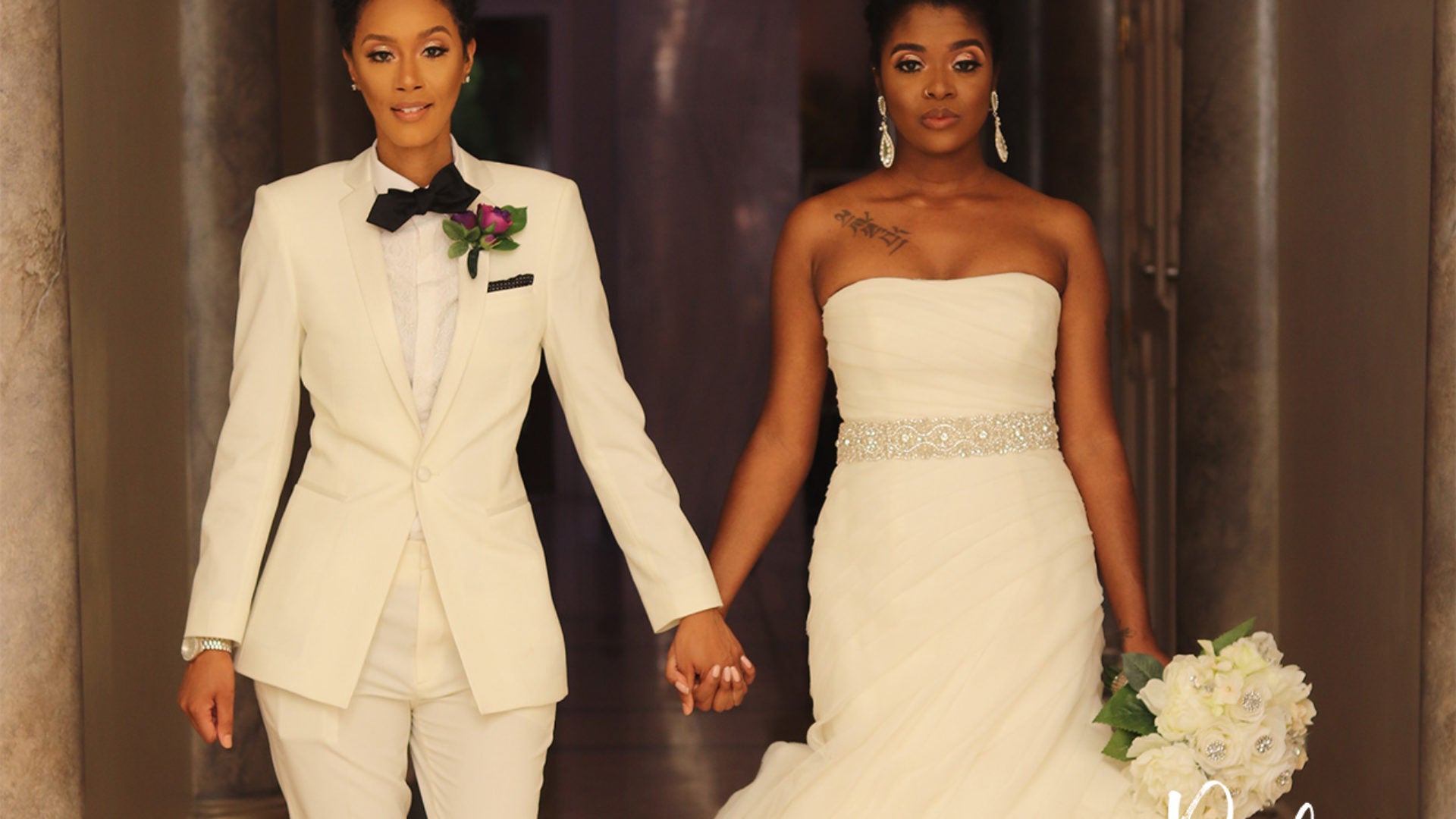 Bridal Bliss: Miesha and Aleigha Only Used Black Vendors For Their Wedding Day