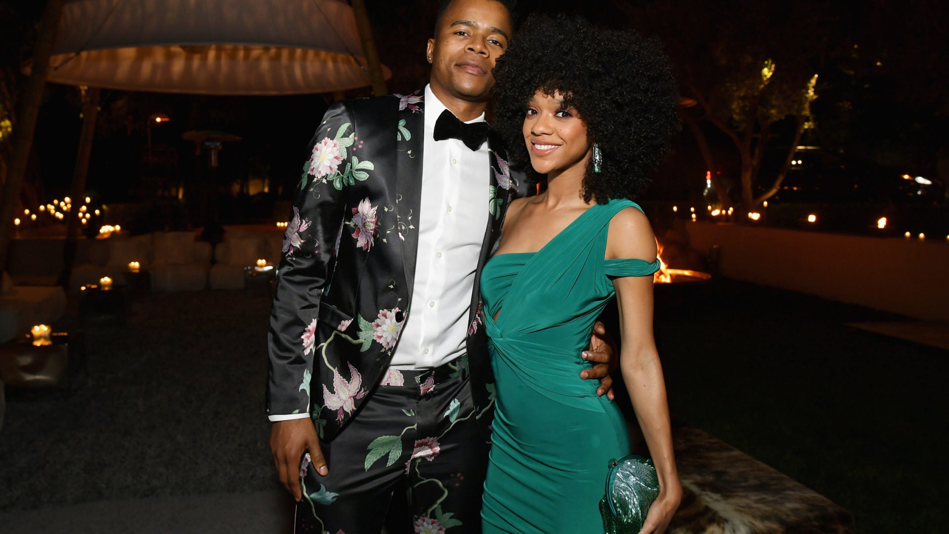 The Chi Star Tiffany Boone And Her Fiance Dear White People Star Marque Richardson Have The Sweetest Bond Essence