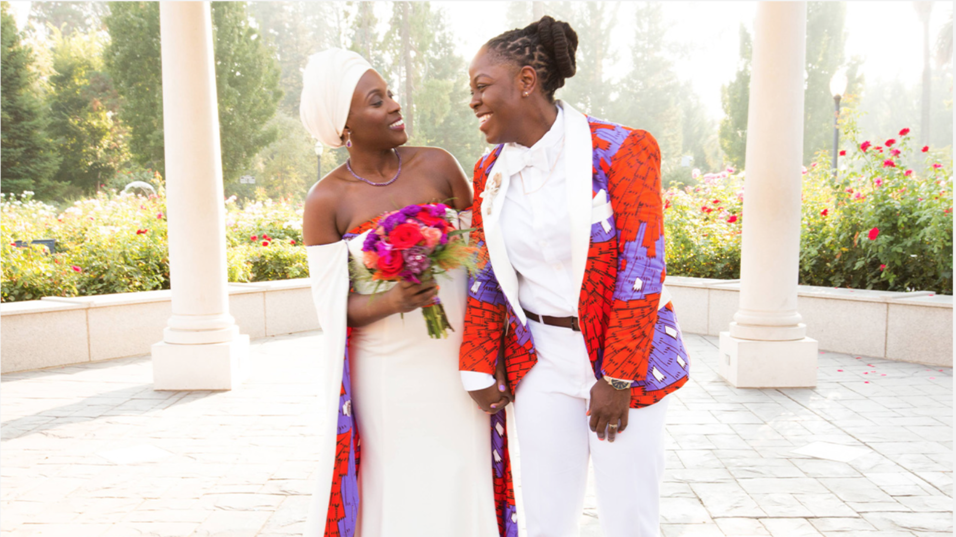 Bridal Bliss: Jeanelle and Jane's 'Crooklyn'-Inspired Reception Had So Much Black Pride