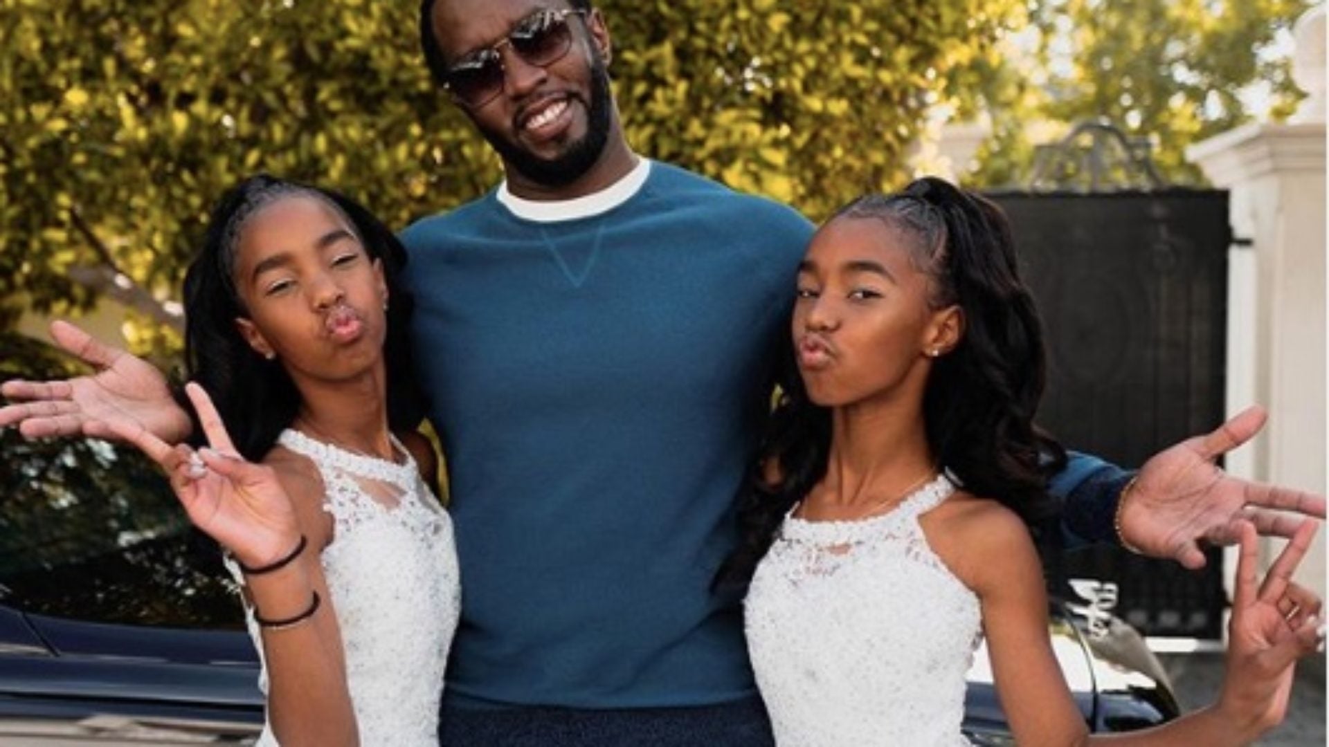 Diddy And Family Celebrate The Twins' Graduation
