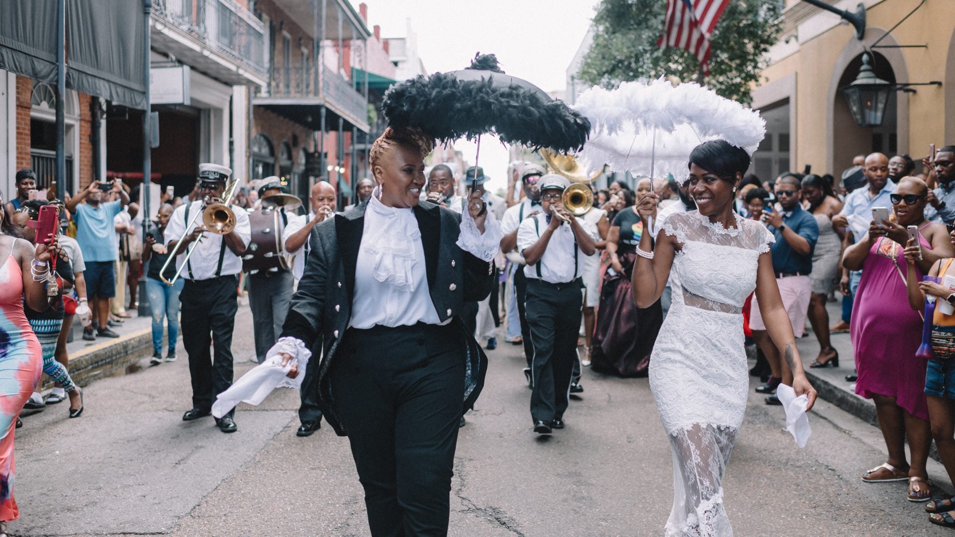 Bridal Bliss: Lisa and Sunette Said 'I Do' During Essence Festival 2018