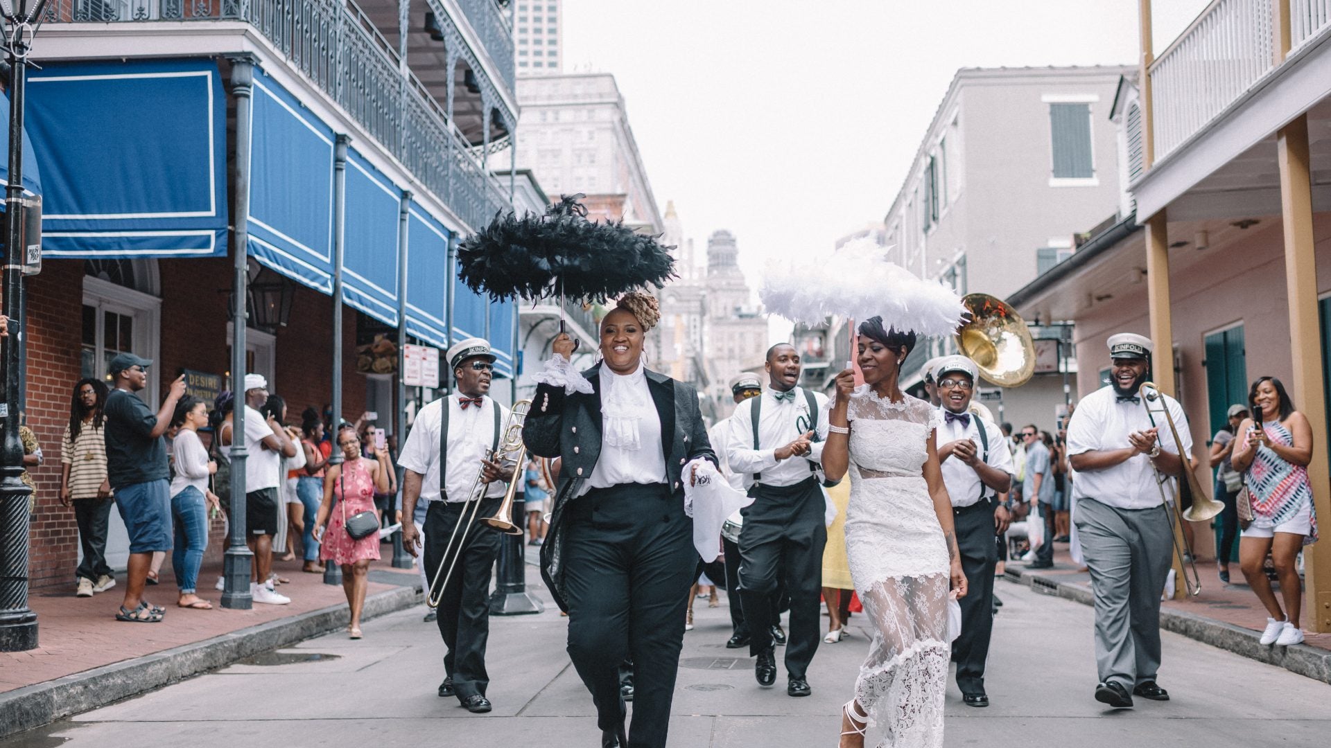 Bridal Bliss: Lisa and Sunette Said 'I Do' During Essence Festival 2018