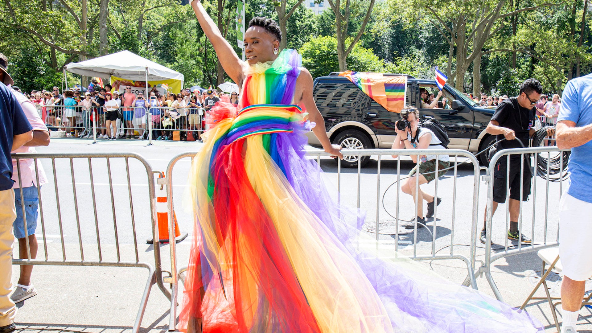 Celebrities Mark The End Of Pride Month With Rainbow-Filled Weekend