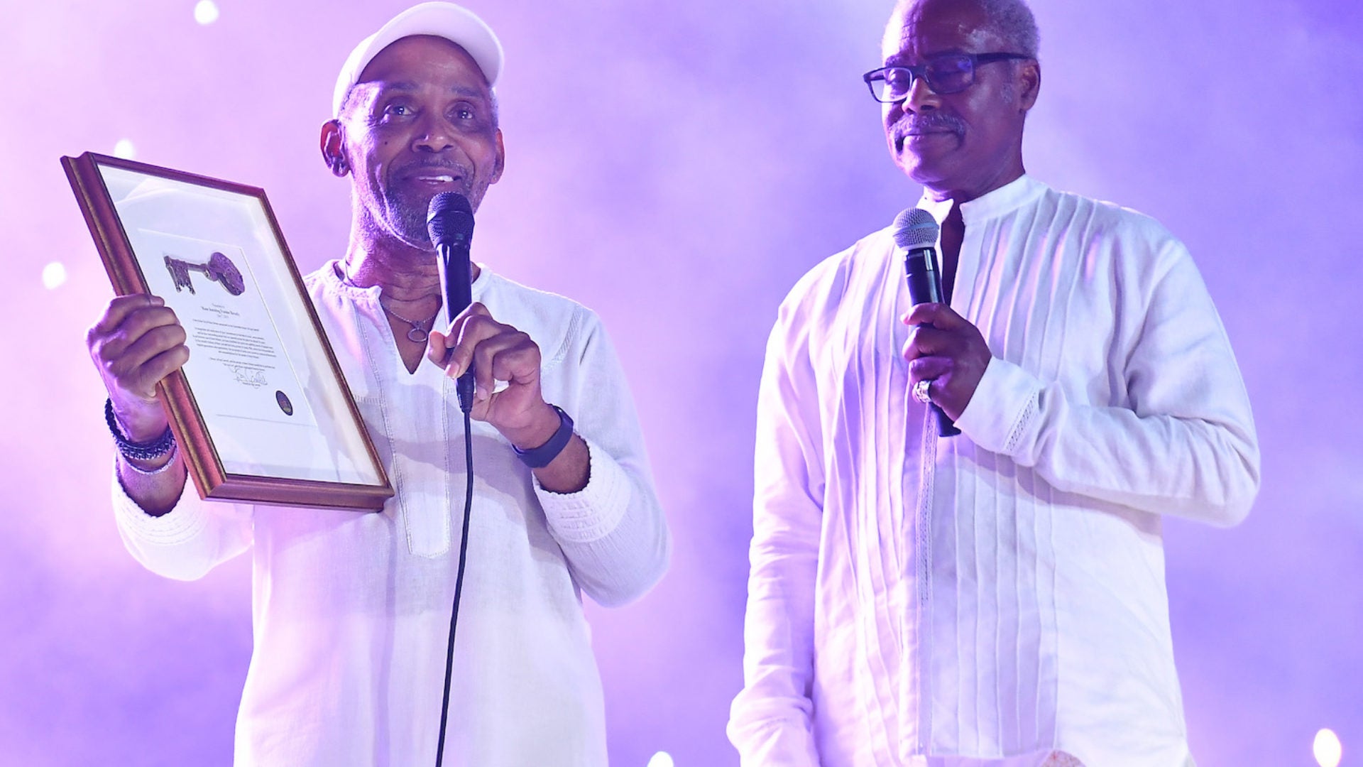 Frankie Beverly Receives Key To New Orleans At 2019 Essence Fest