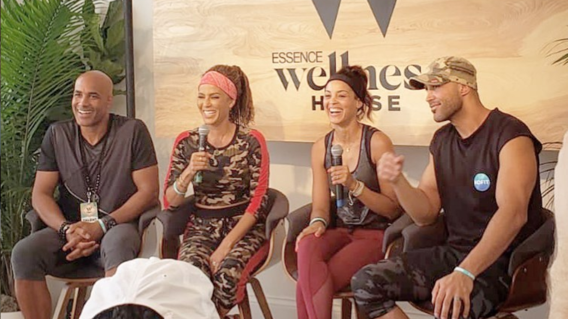 Boris Kodjoe and Nicole Ari Parker Launch 'Kofit' Wellness App At Essence Fest