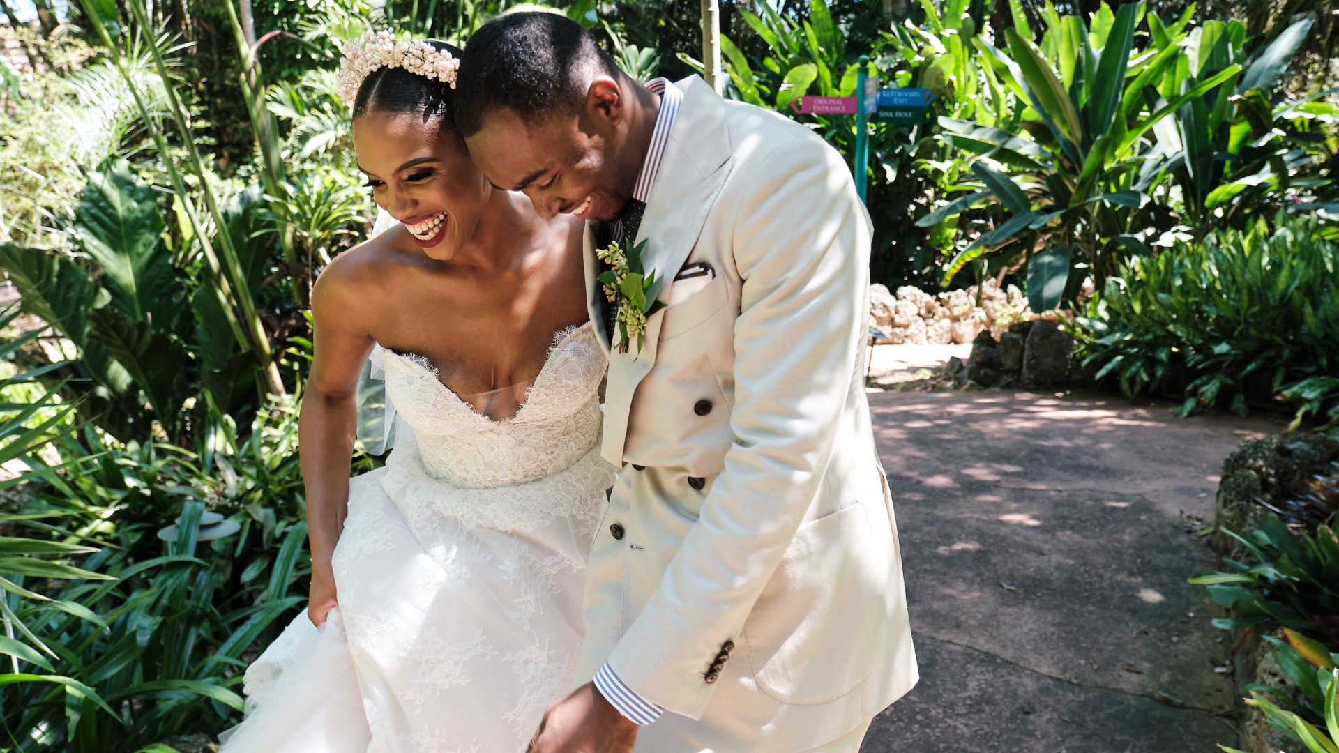 Bridal Bliss: We're Swooning Over Arielle and Steve's Miami Wedding Vibe