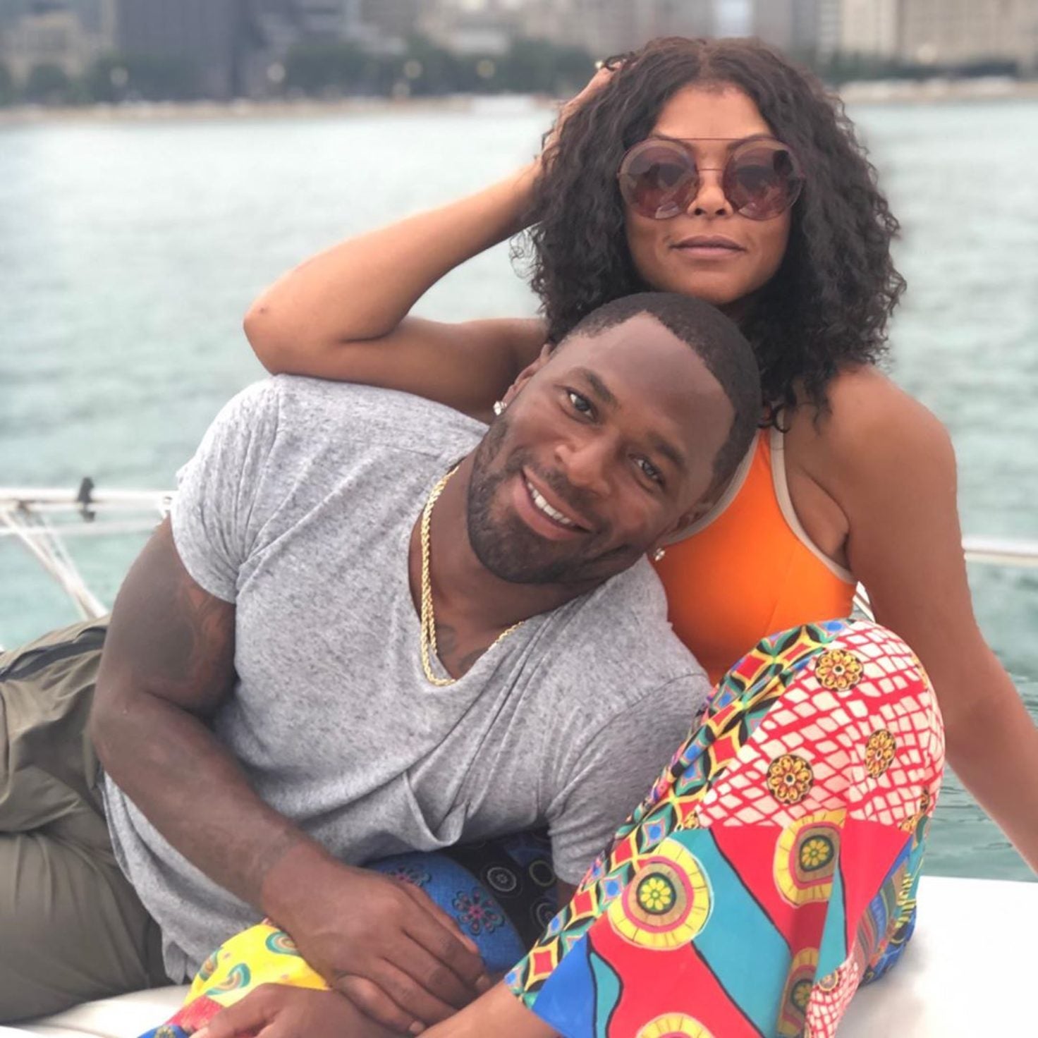 Taraji P. Henson And Kelvin Hayden Had A Romantic Date In Chicago As