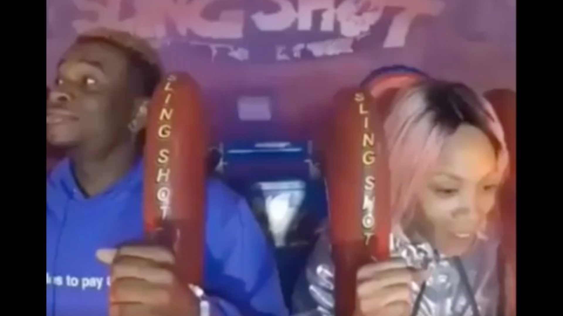 MUST WATCH: Another Wig Is Lost To An Amusement Park Ride And It's Hilarious