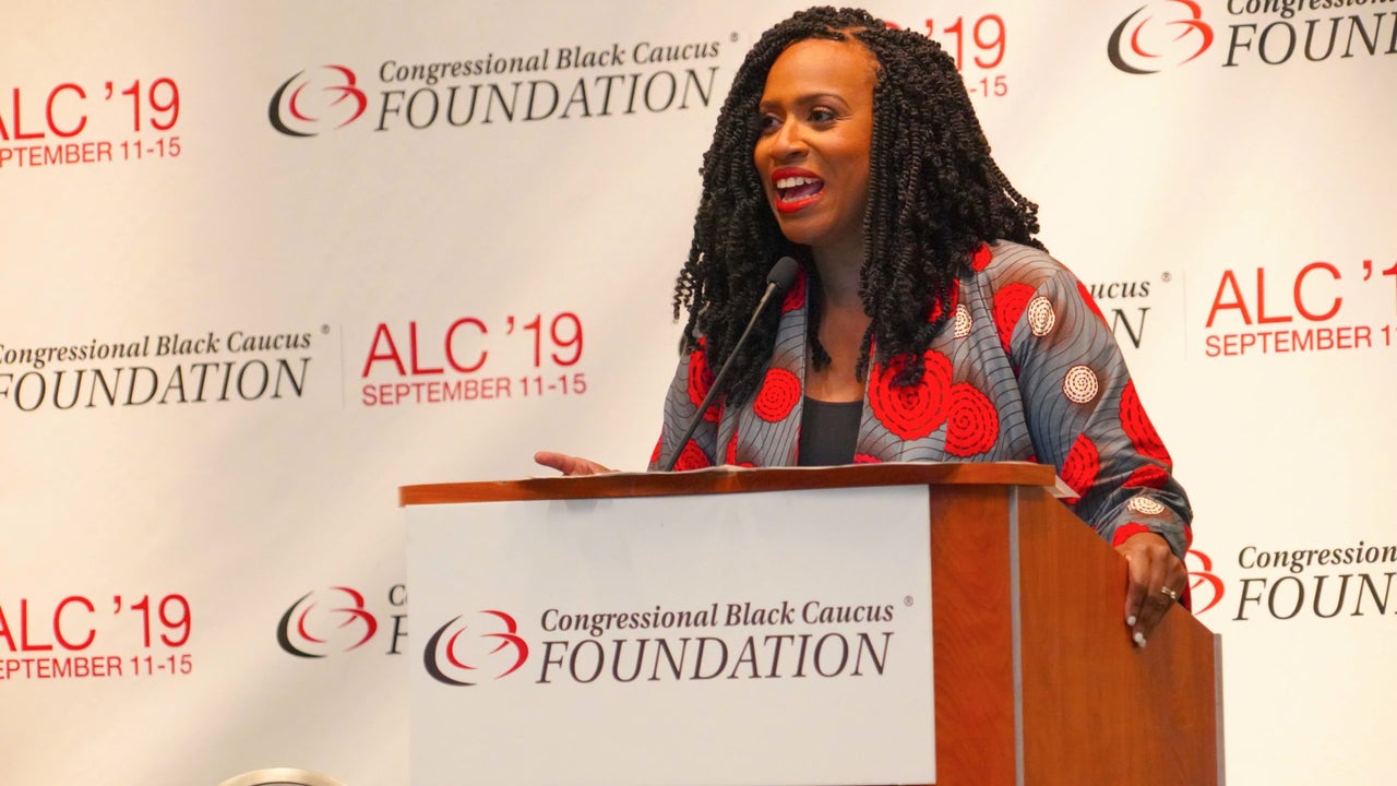 Congresswoman Ayanna Pressley Tackles The 'PUSHOUT' Of Black ...