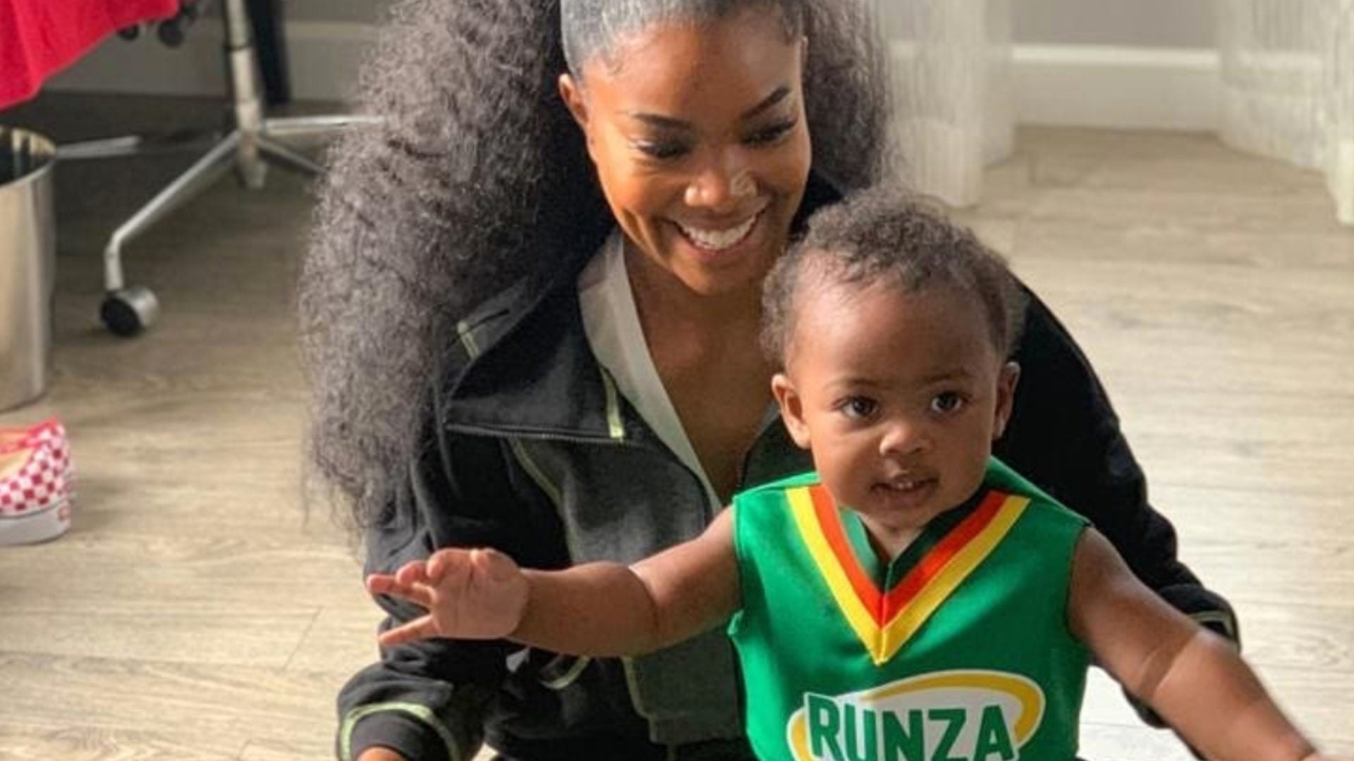 Gabrielle Union's Mini Me Has Her Own 'Bring It On' Cheerleading Outfit
