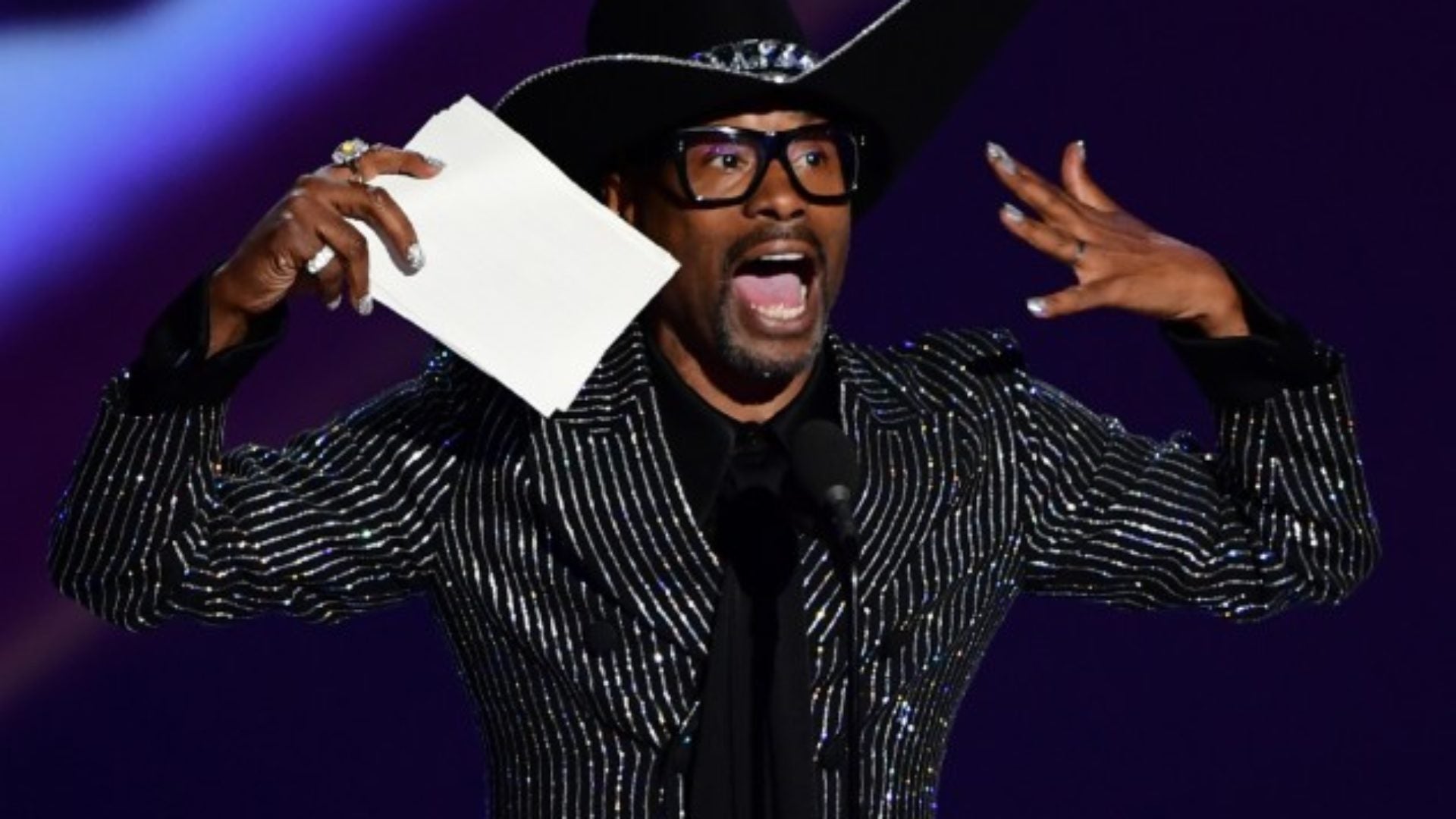 Billy Porter Had The Best Nails At The 2019 Emmy Awards