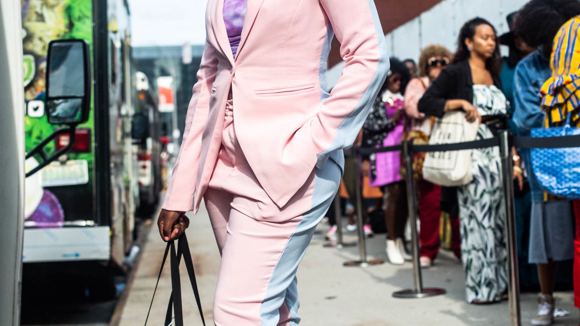 The Street Style At ESSENCE Fashion House NYC Was On Fire