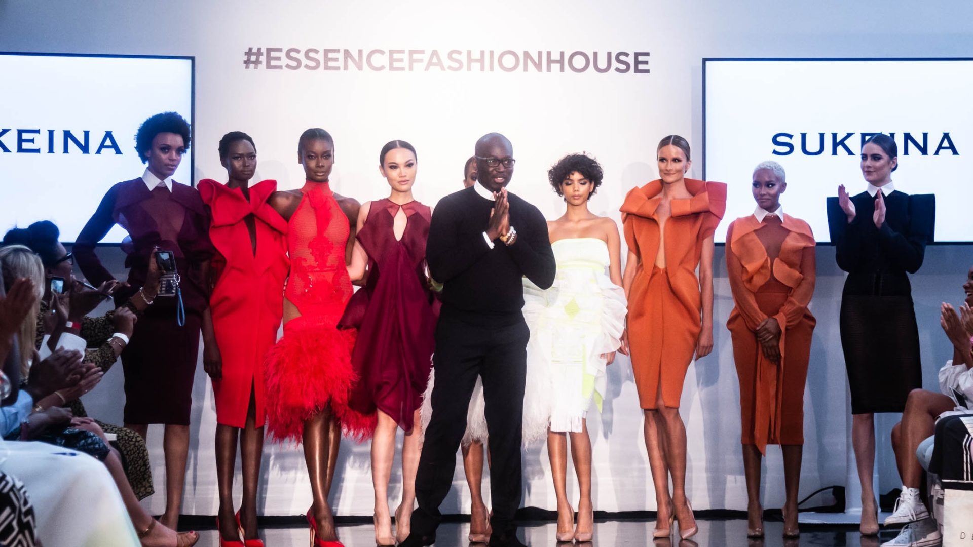 ESSENCE Fashion House: Omar Salam Sent Daring Looks Down The Runway