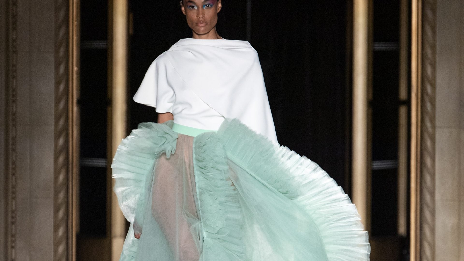 NYFW: Christian Siriano Spring/Summer 2020 Was A Technicolor Wonderiand