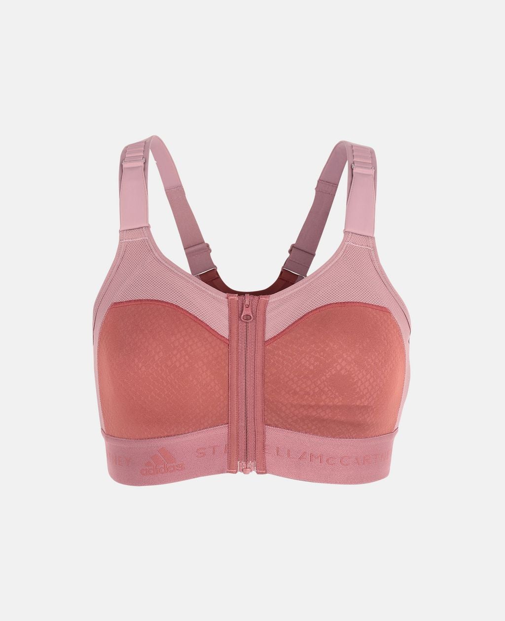 Pink and Purple Breast Cancer Sports Bra