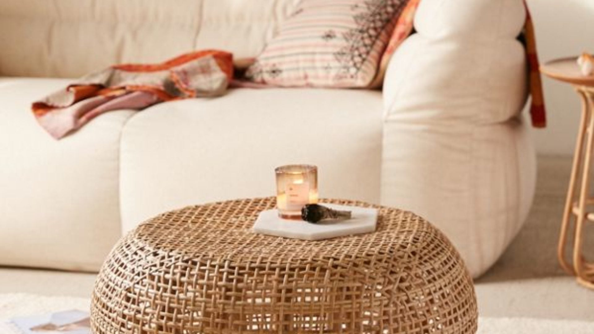 What I Screenshot This Week: The Chic Ottoman That'll Complete My Living Room