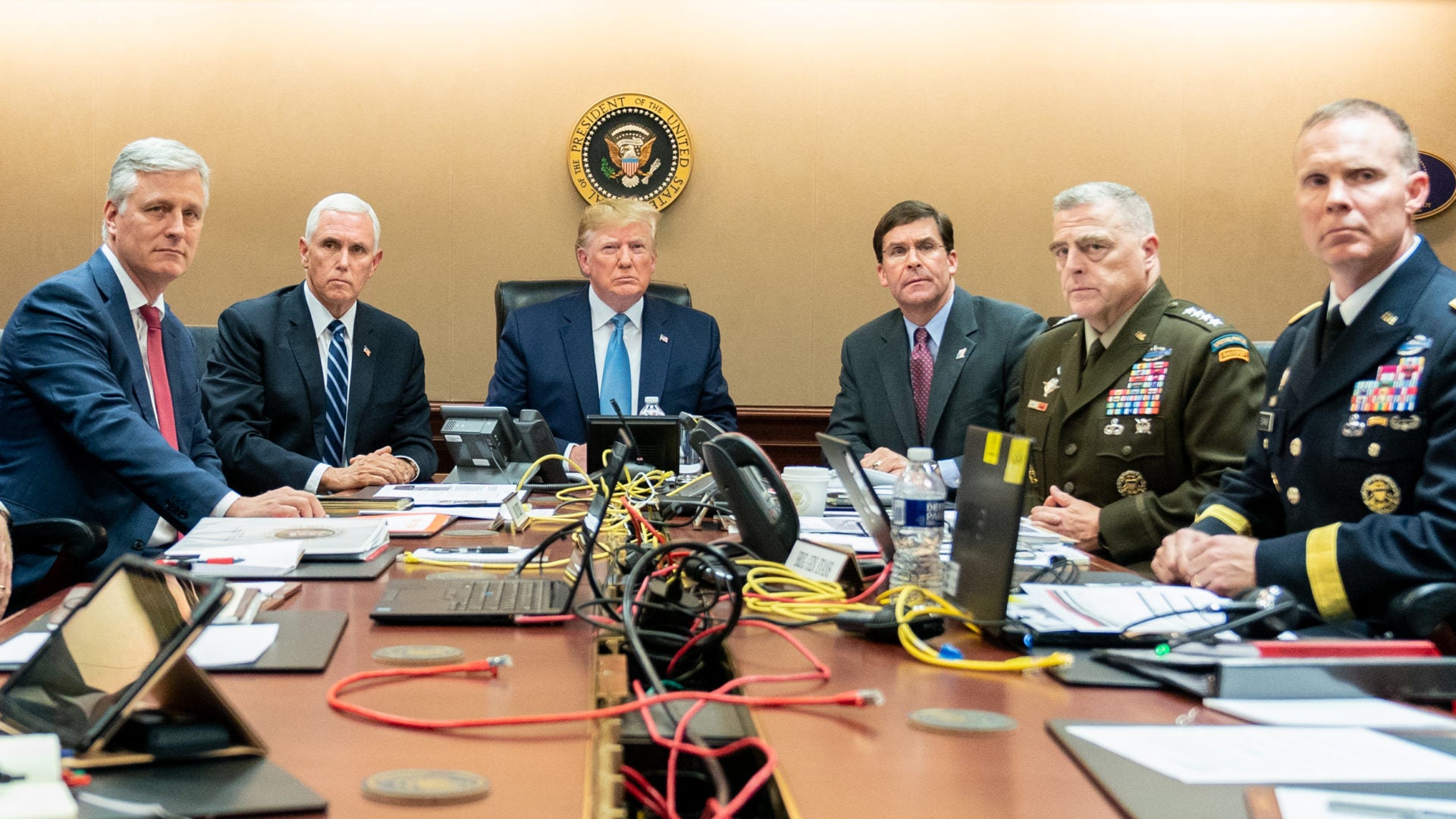 Trump Seemingly Tries To One-Up An Obama Situation Room Photo, Twitter Goes In