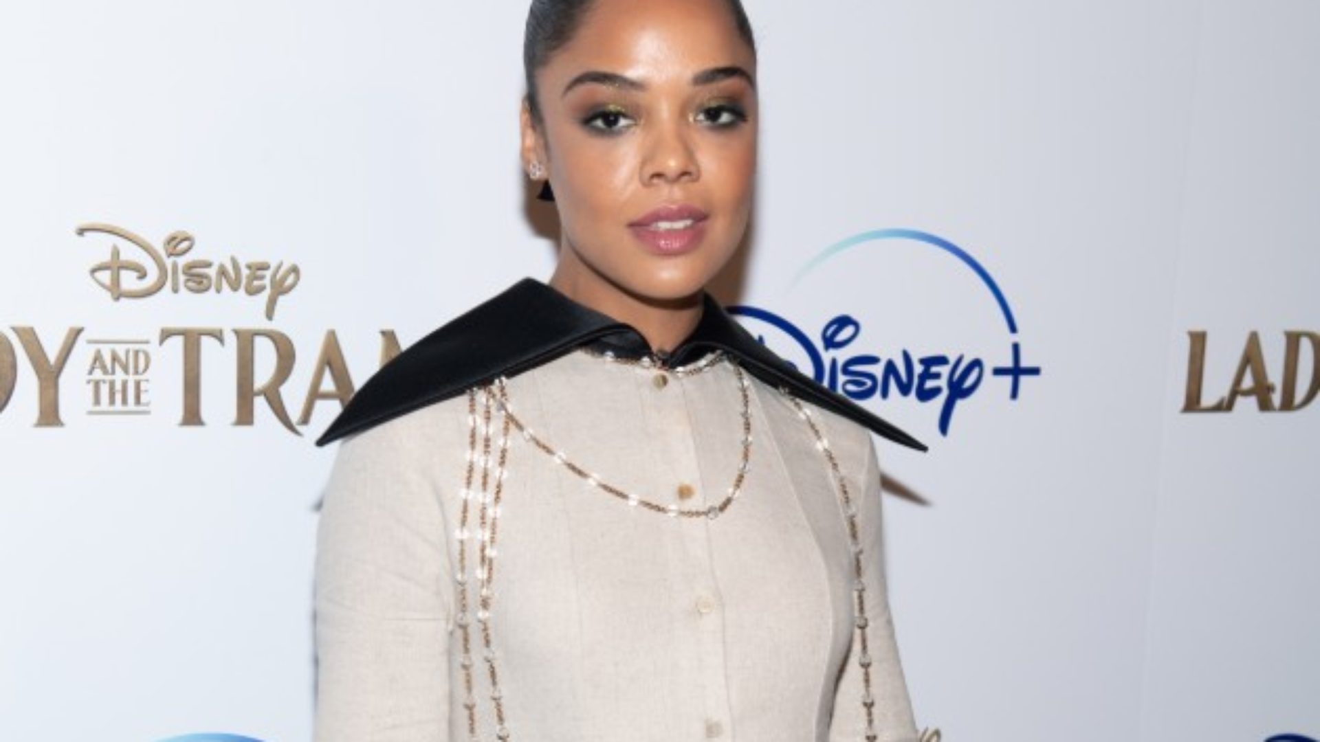 Tessa Thompson's Ribbon Ponytail Is The Holiday Hair Inspiration You Need