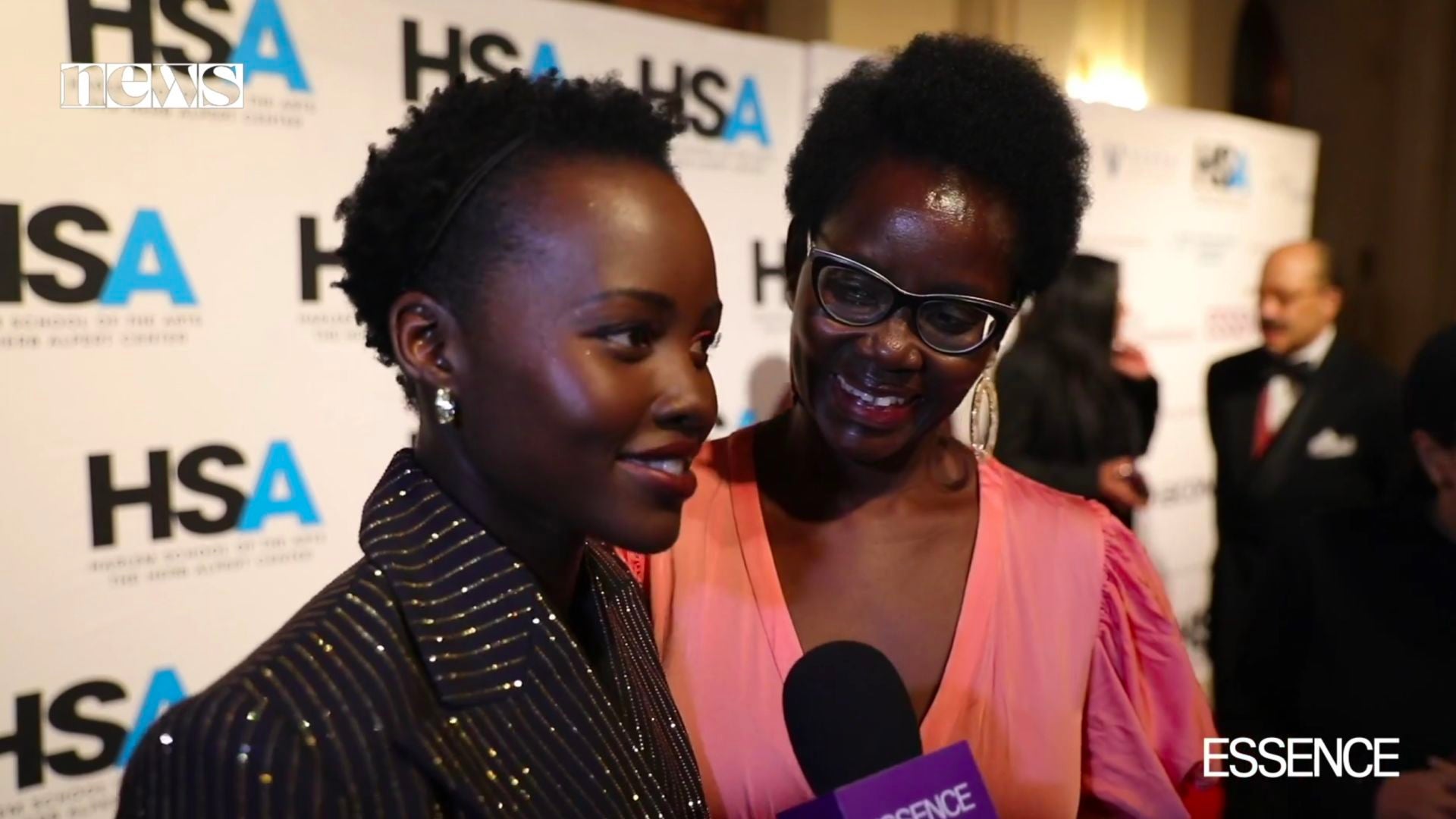 VIDEO: This Beautiful Moment With Lupita Nyong'o And Her Mom On The Red Carpet Will Make Your Day
