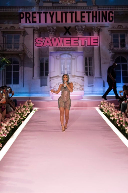 Behind The Scenes At The Saweetie x Pretty Little Thing Show Essence