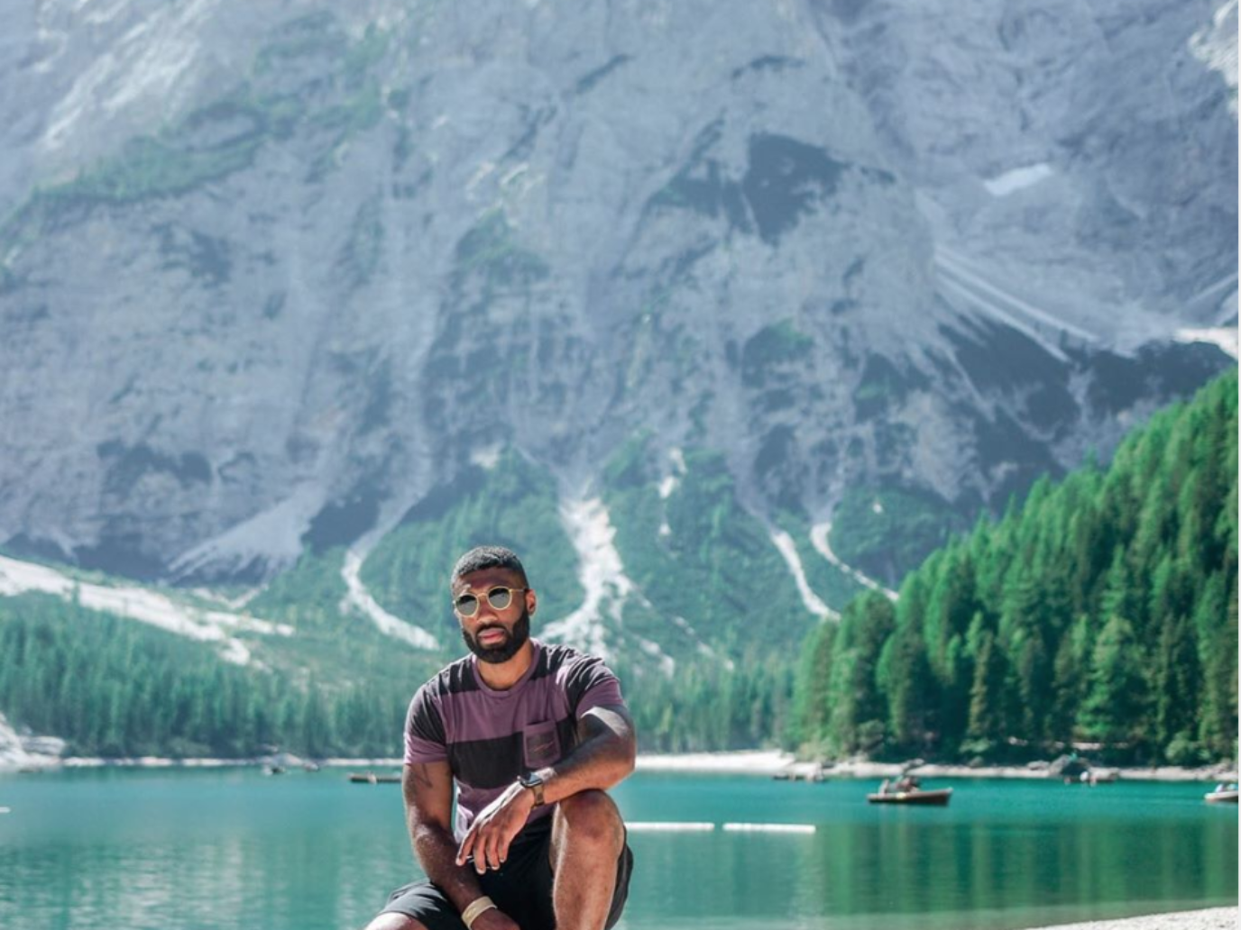 Black Travel Vibes: Explore Majestic Lakes And Mountains in Italy