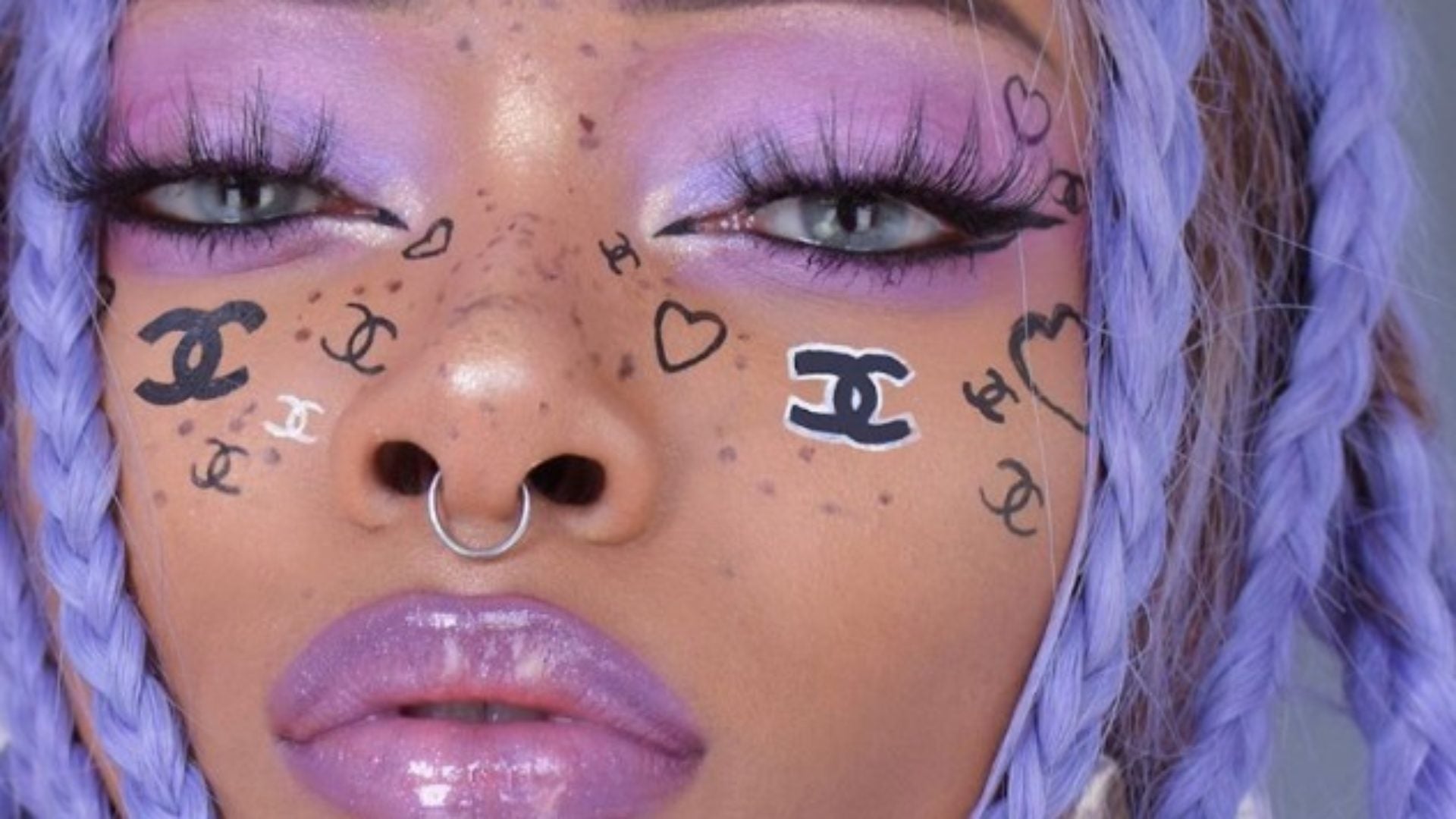 These Influencers Are Pretty In Purple Beauty Looks Just In Time For Spirit Day