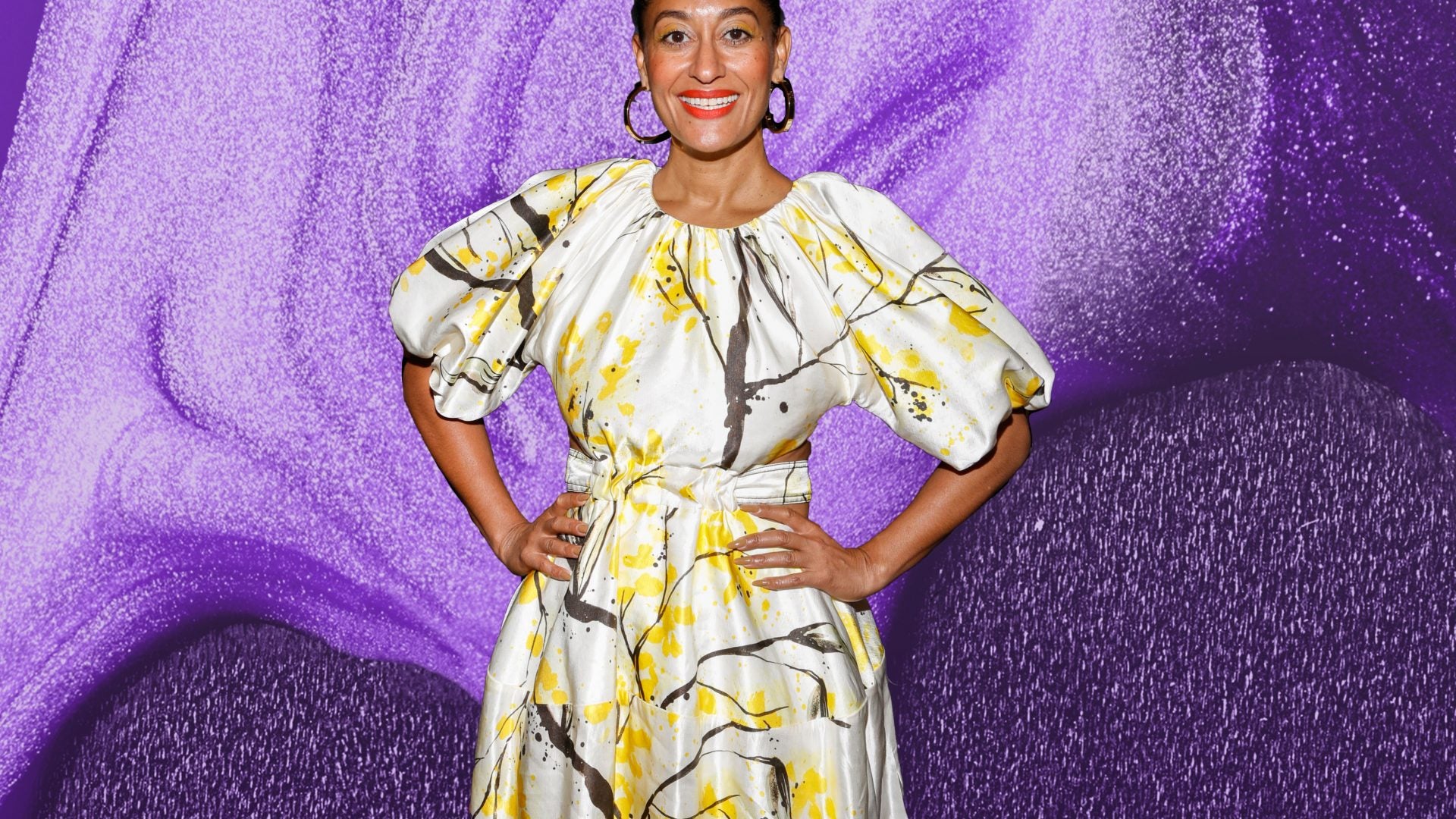 Get The Look: Tracee Ellis Ross Proves That Fall Florals Is A Winning Combo